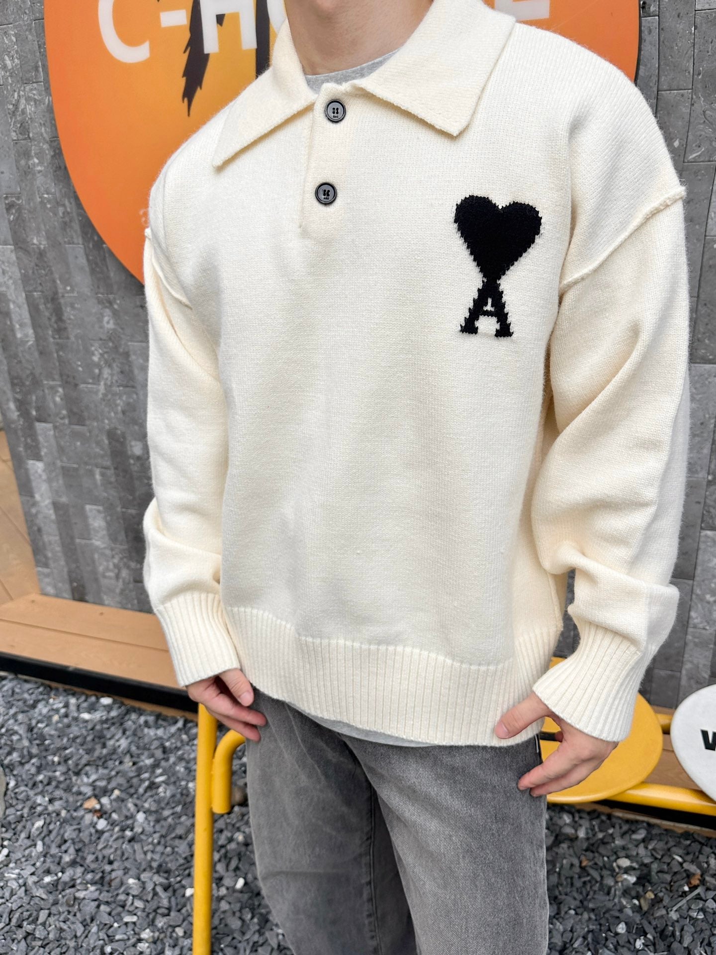 ZZLL / 아미 니트 셔츠