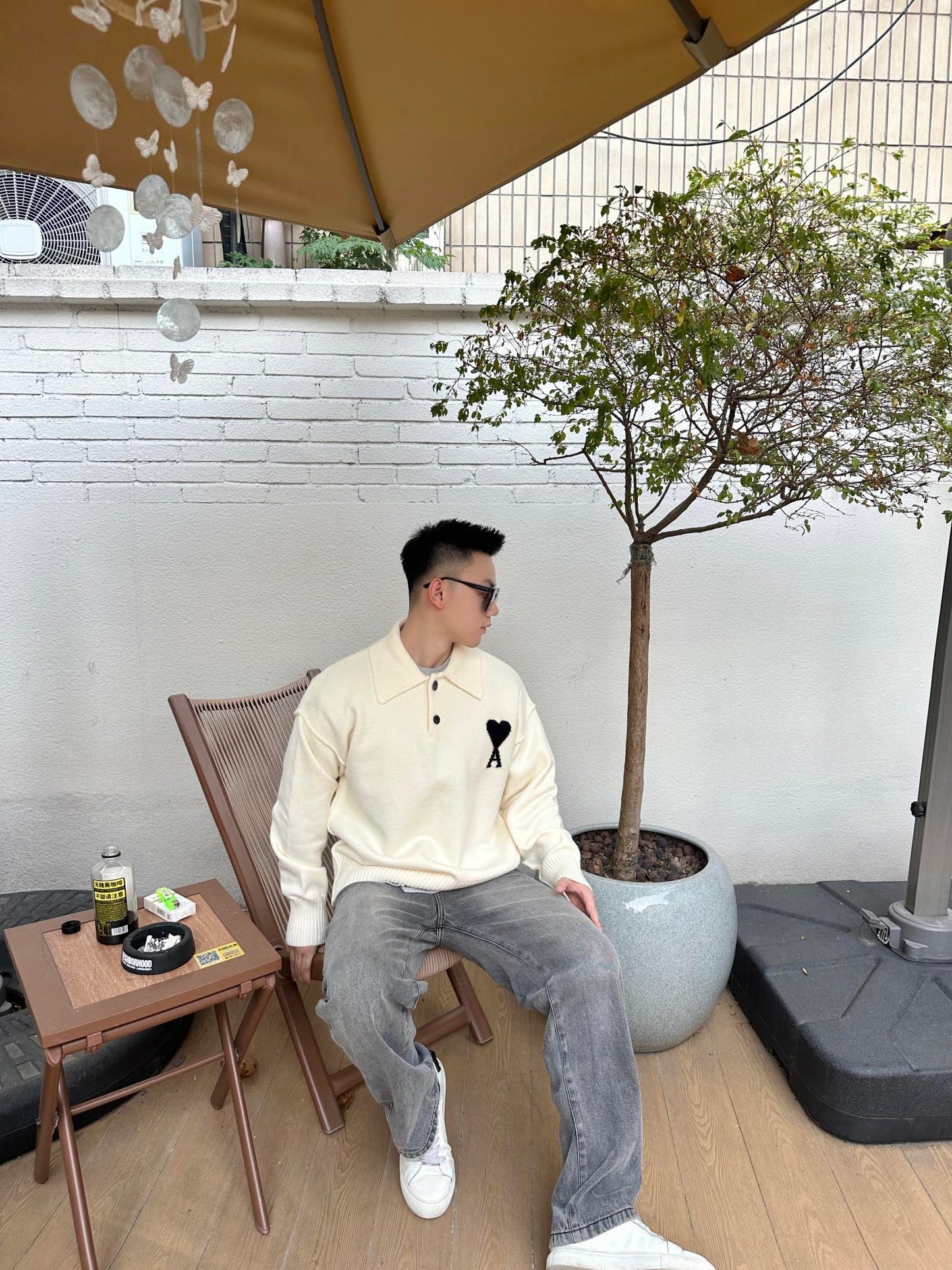 ZZLL / 아미 니트 셔츠