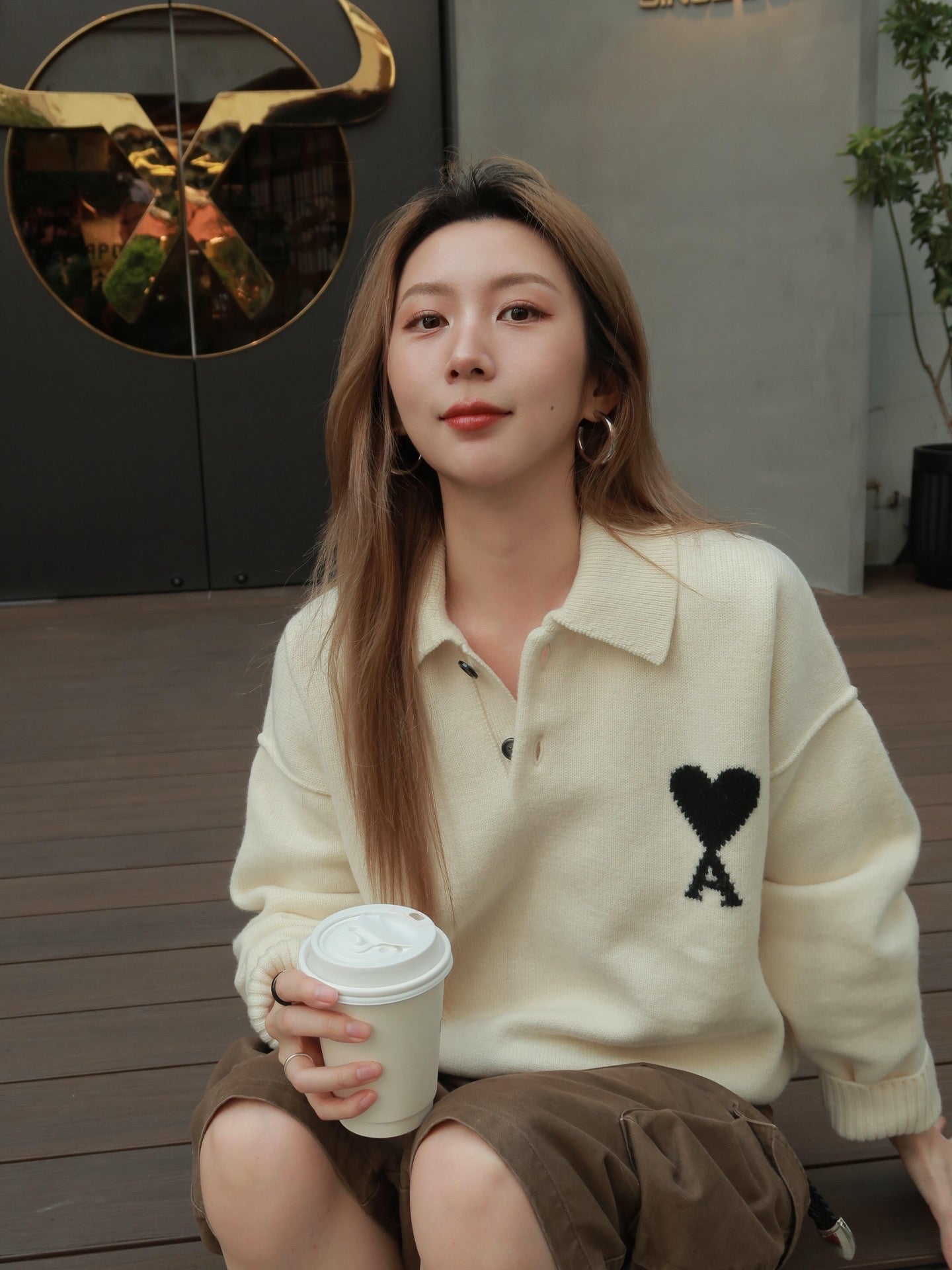 ZZLL / 아미 니트 셔츠