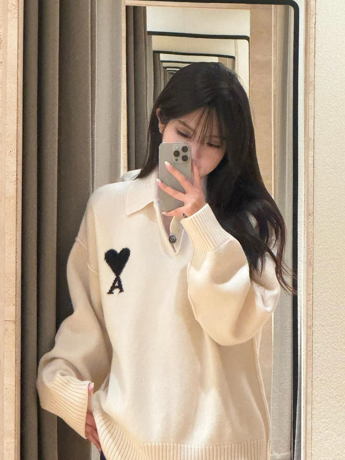 ZZLL / 아미 니트 셔츠