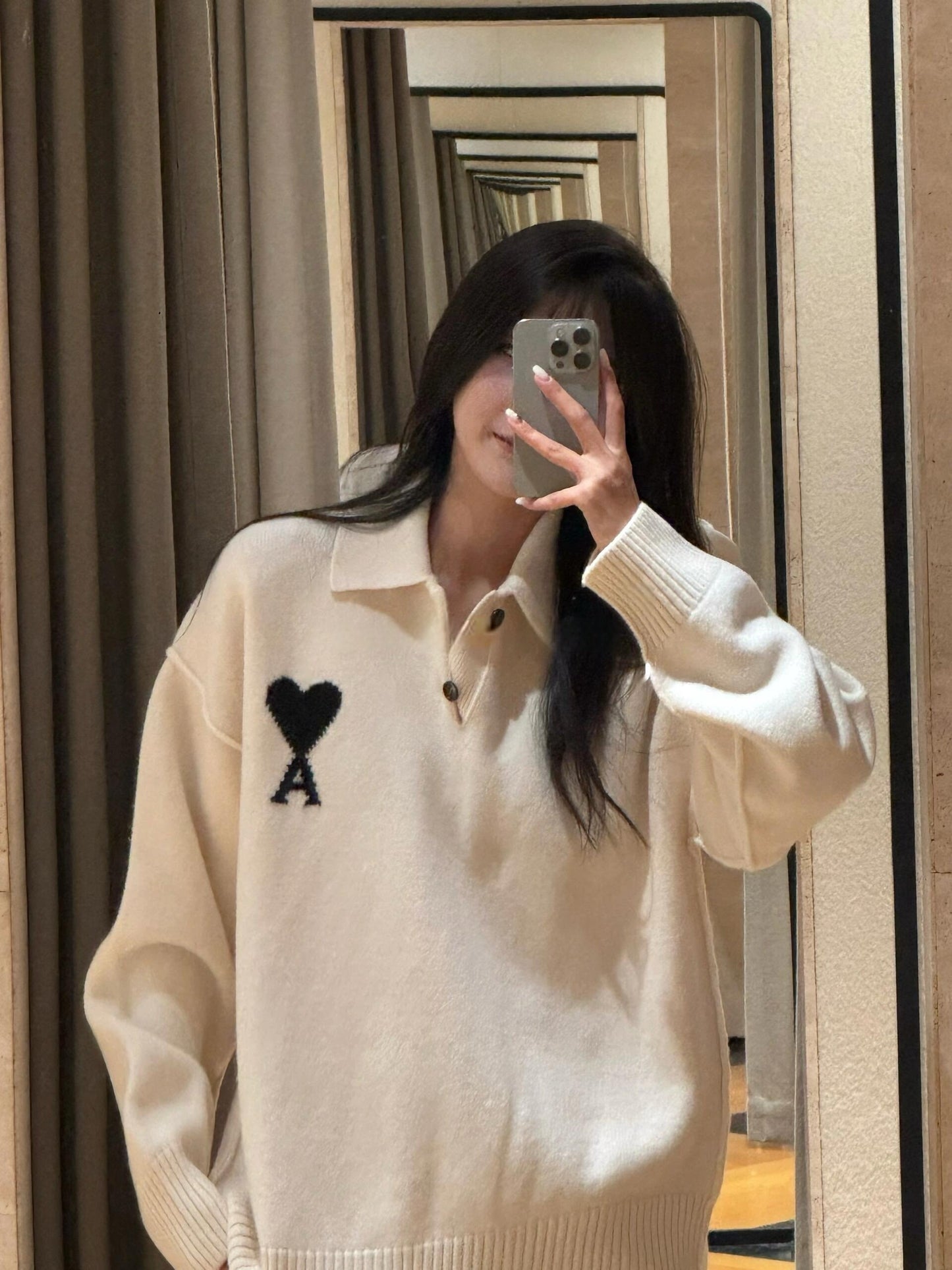 ZZLL / 아미 니트 셔츠