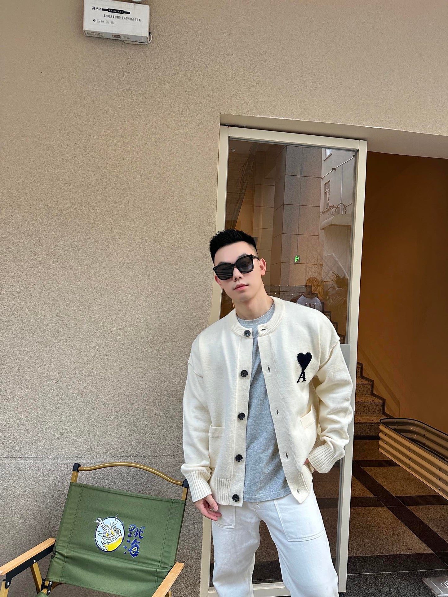 ZZLL / 아미 니트 카디건