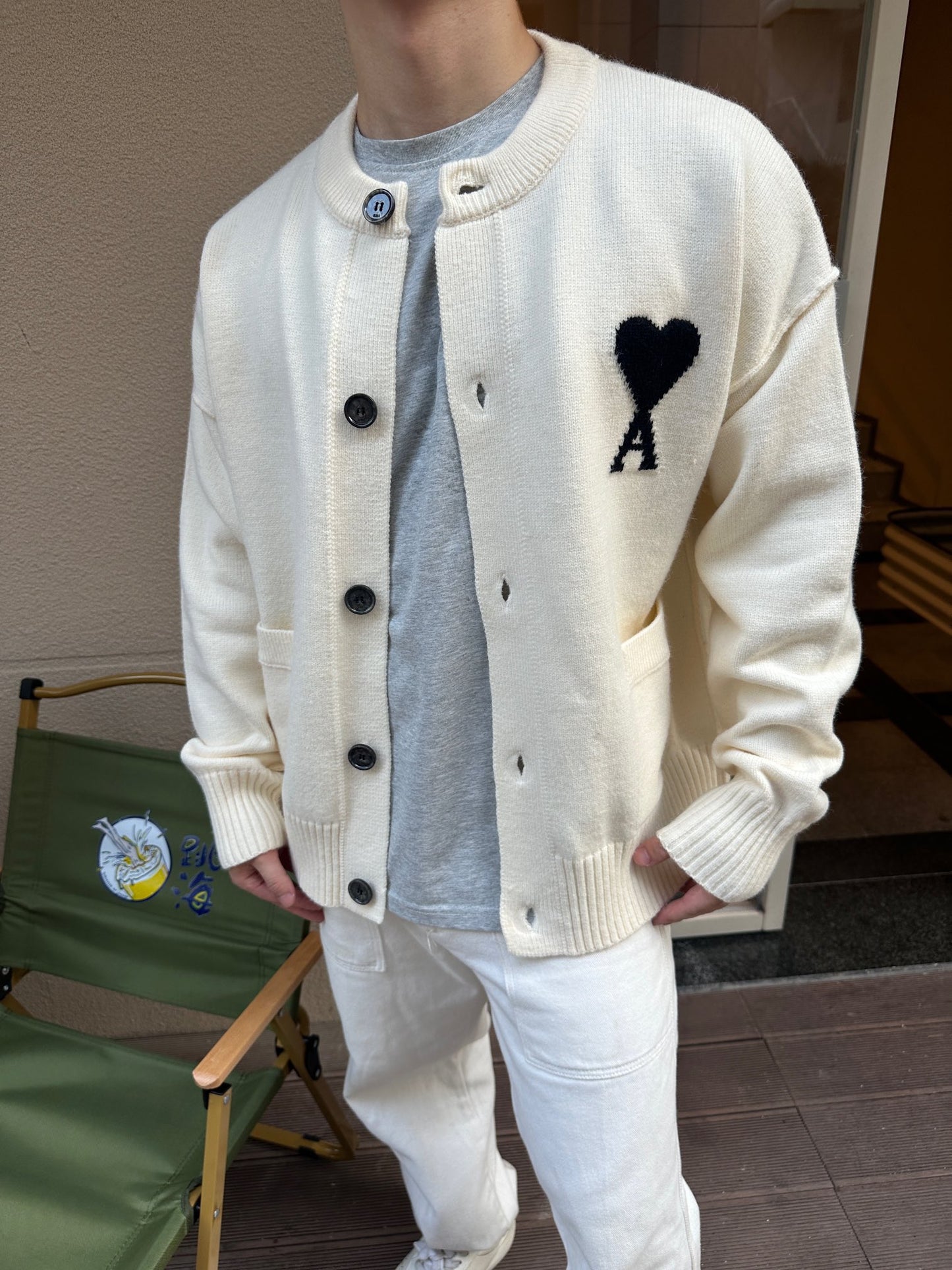 ZZLL / 아미 니트 카디건