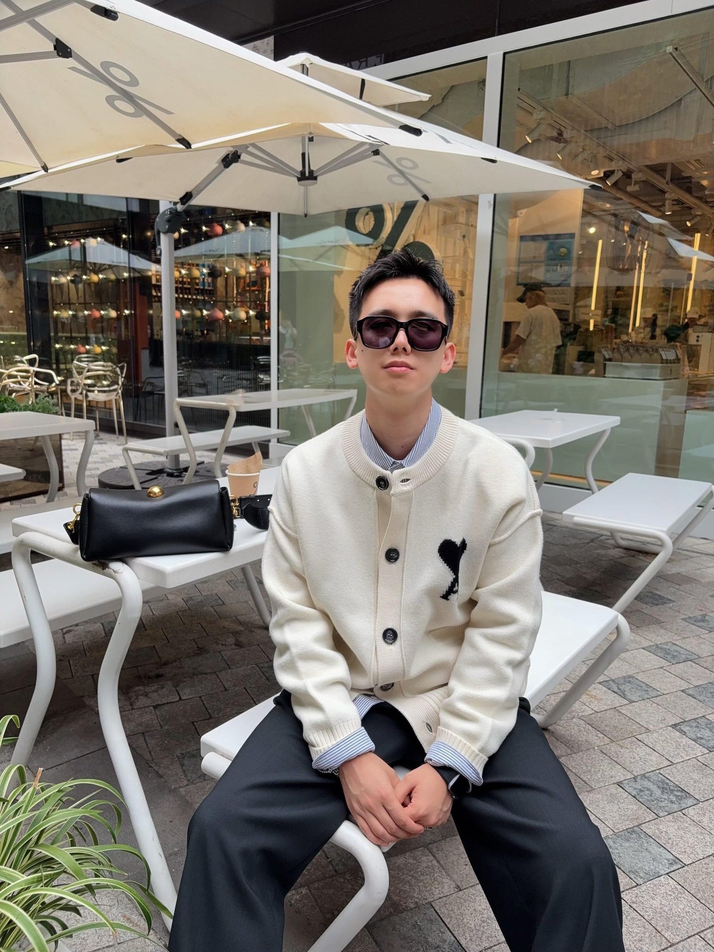 ZZLL / 아미 니트 카디건