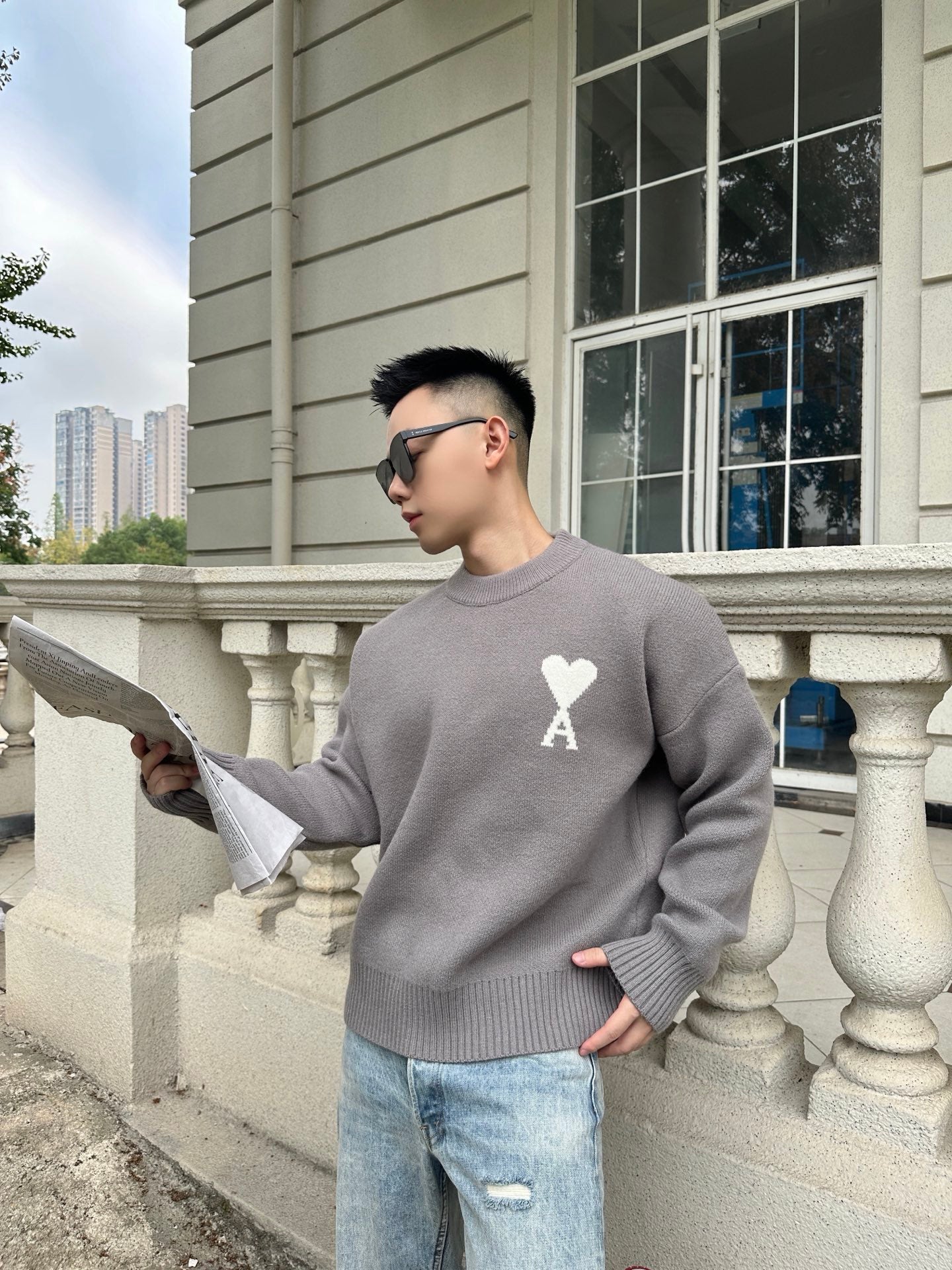 ZZLL / 아미 니트 스웨터