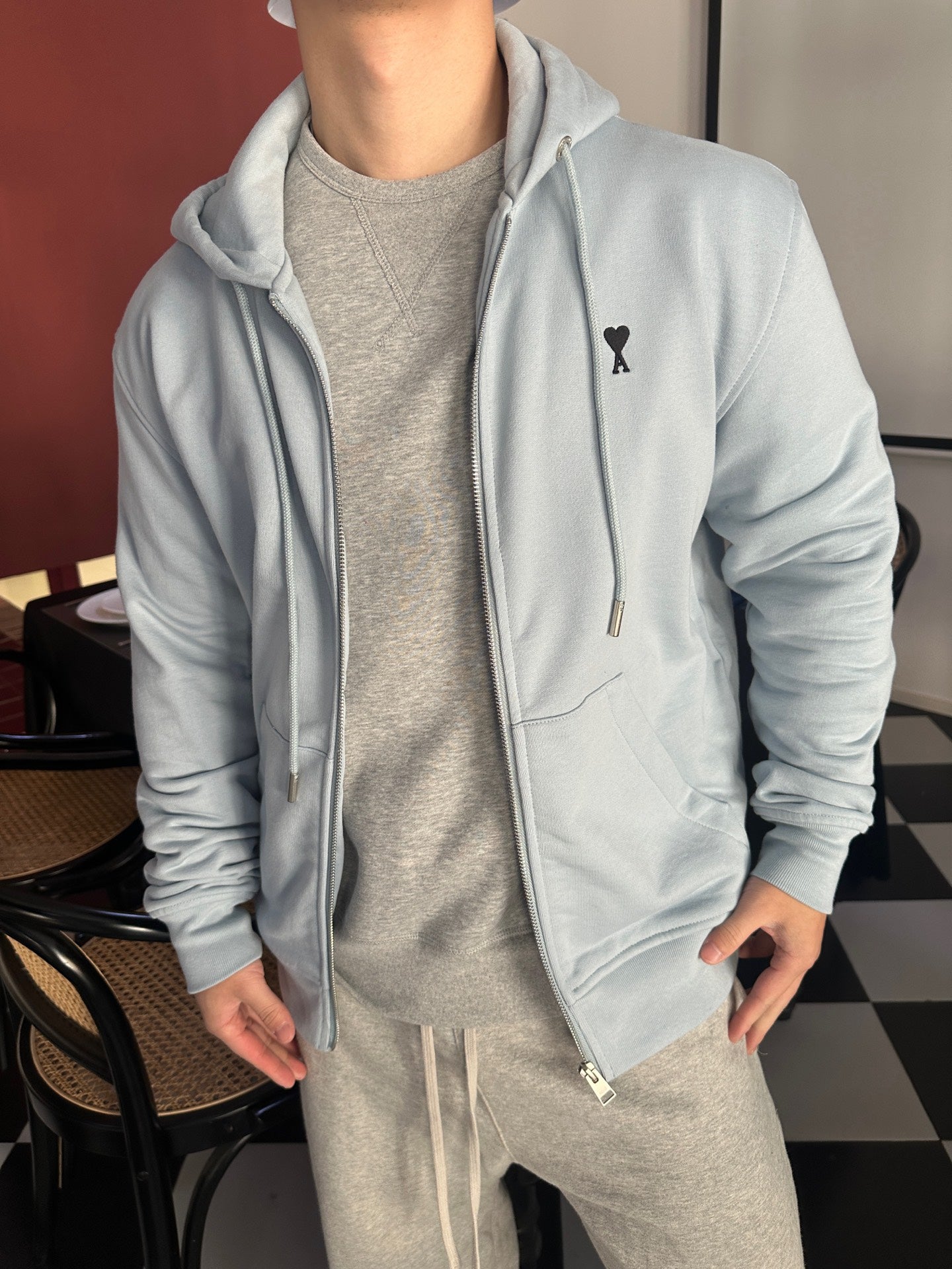 ZZLL / 아미 집업 코트