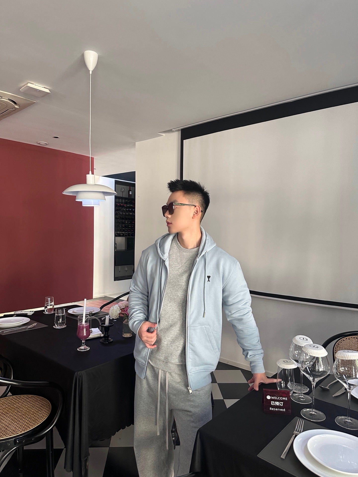 ZZLL / 아미 집업 코트