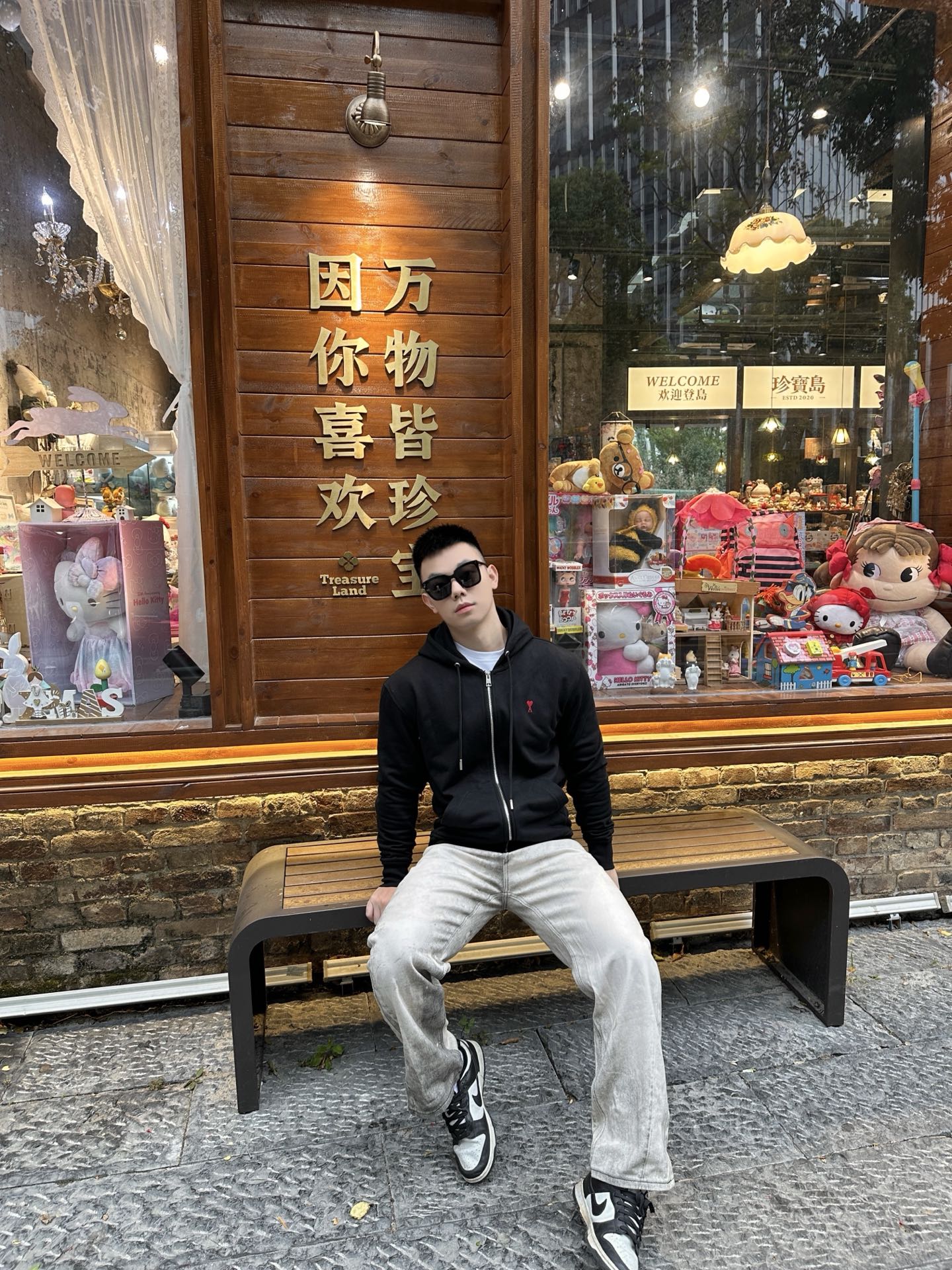 ZZLL / 아미 집업 코트