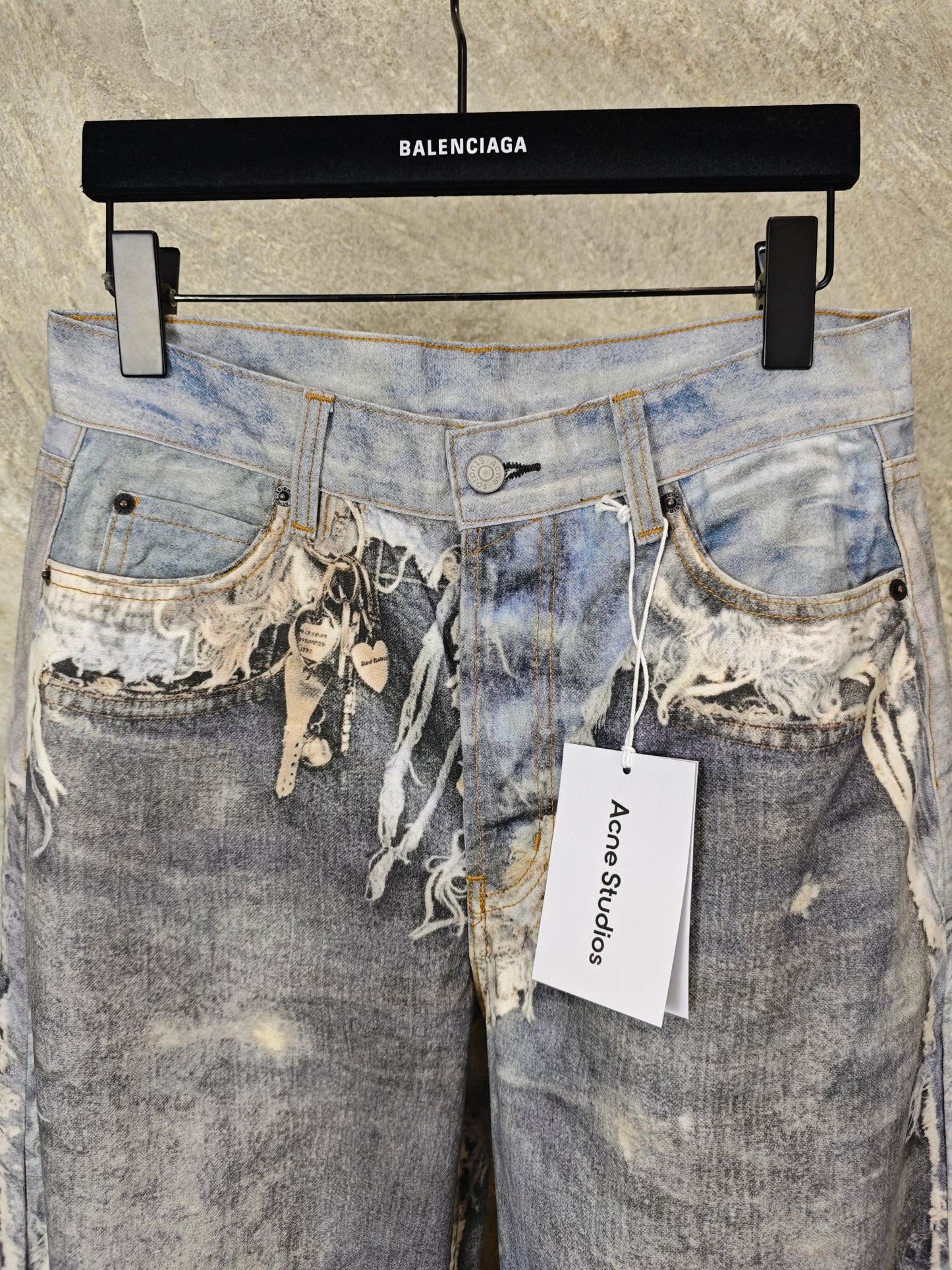 GTR / 아크네스튜디오 3D 프린트 청바지