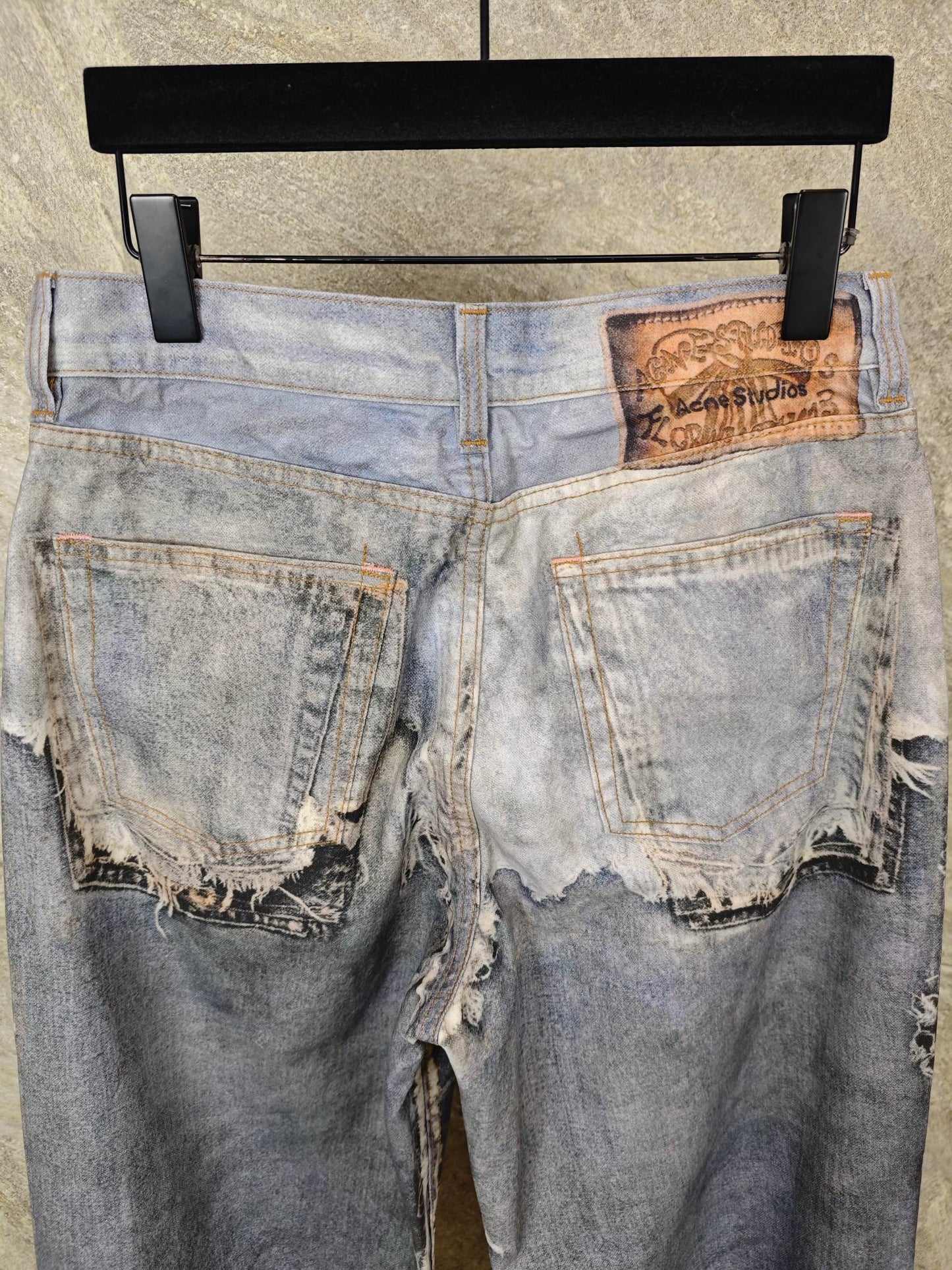 GTR / 아크네스튜디오 3D 프린트 청바지