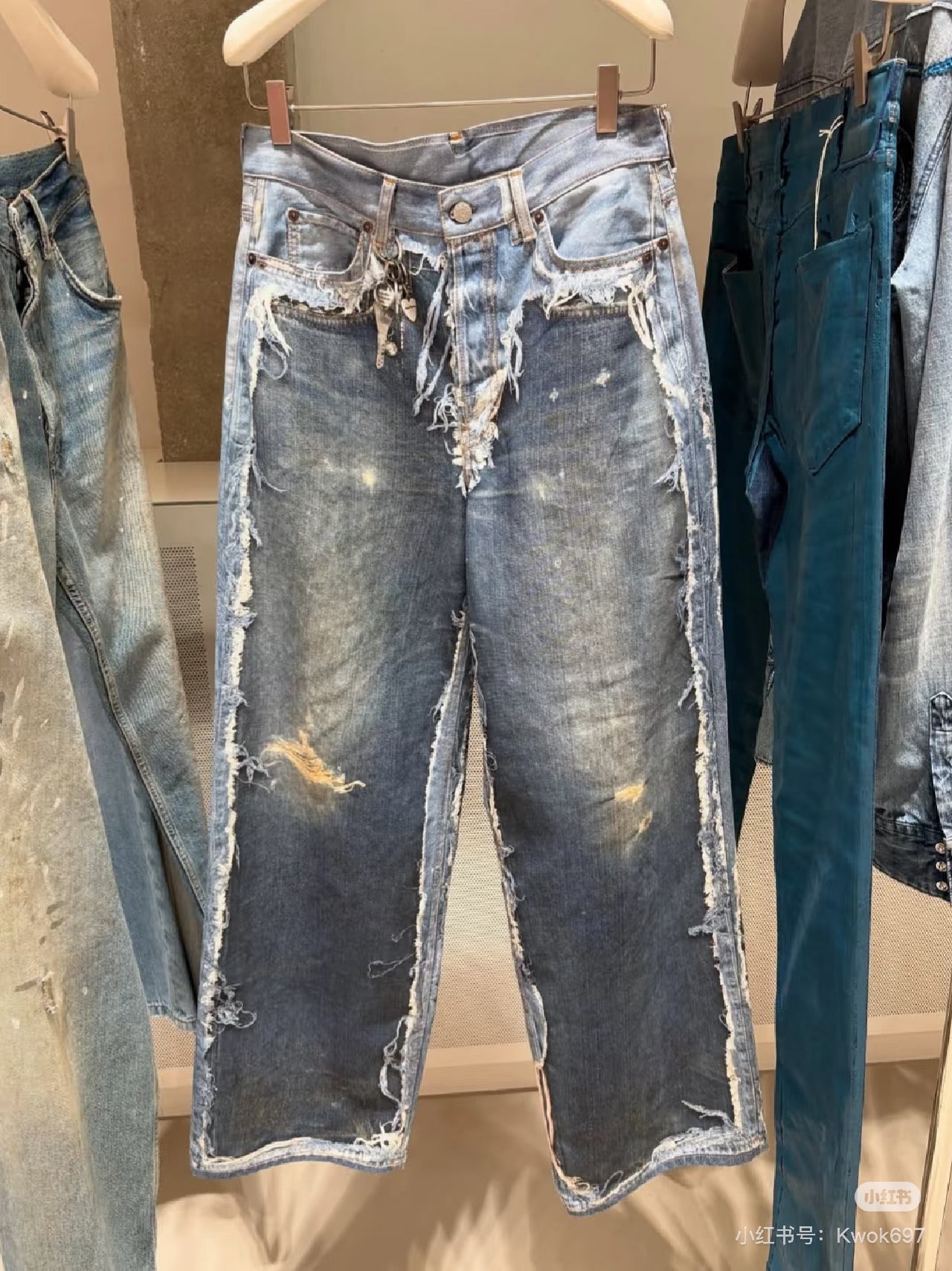 GTR / 아크네스튜디오 3D 프린트 청바지