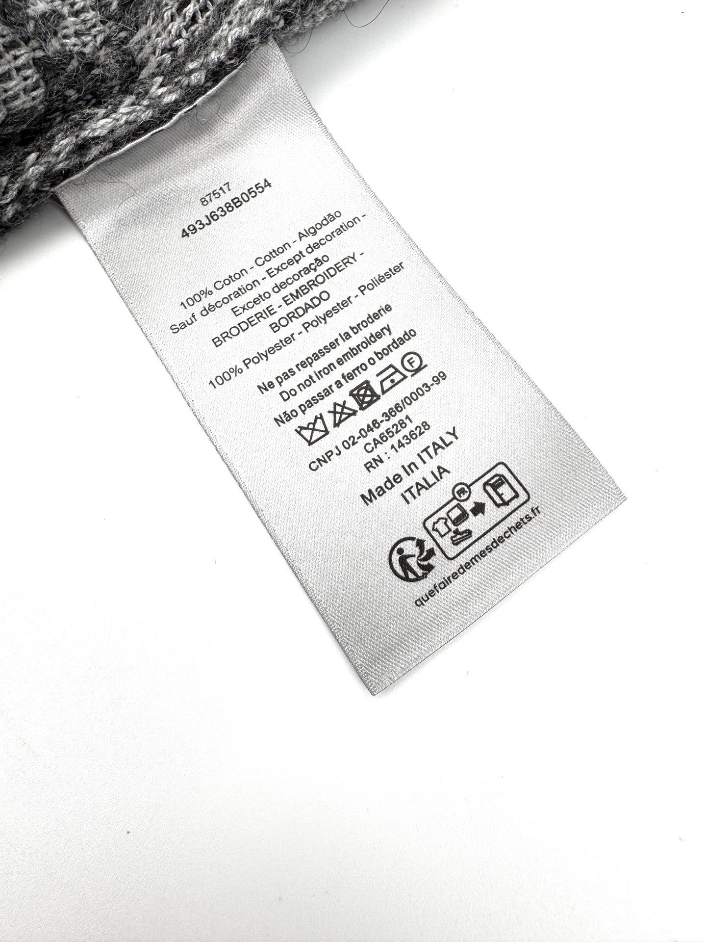 ZZLL / 디올 니트 스웨터