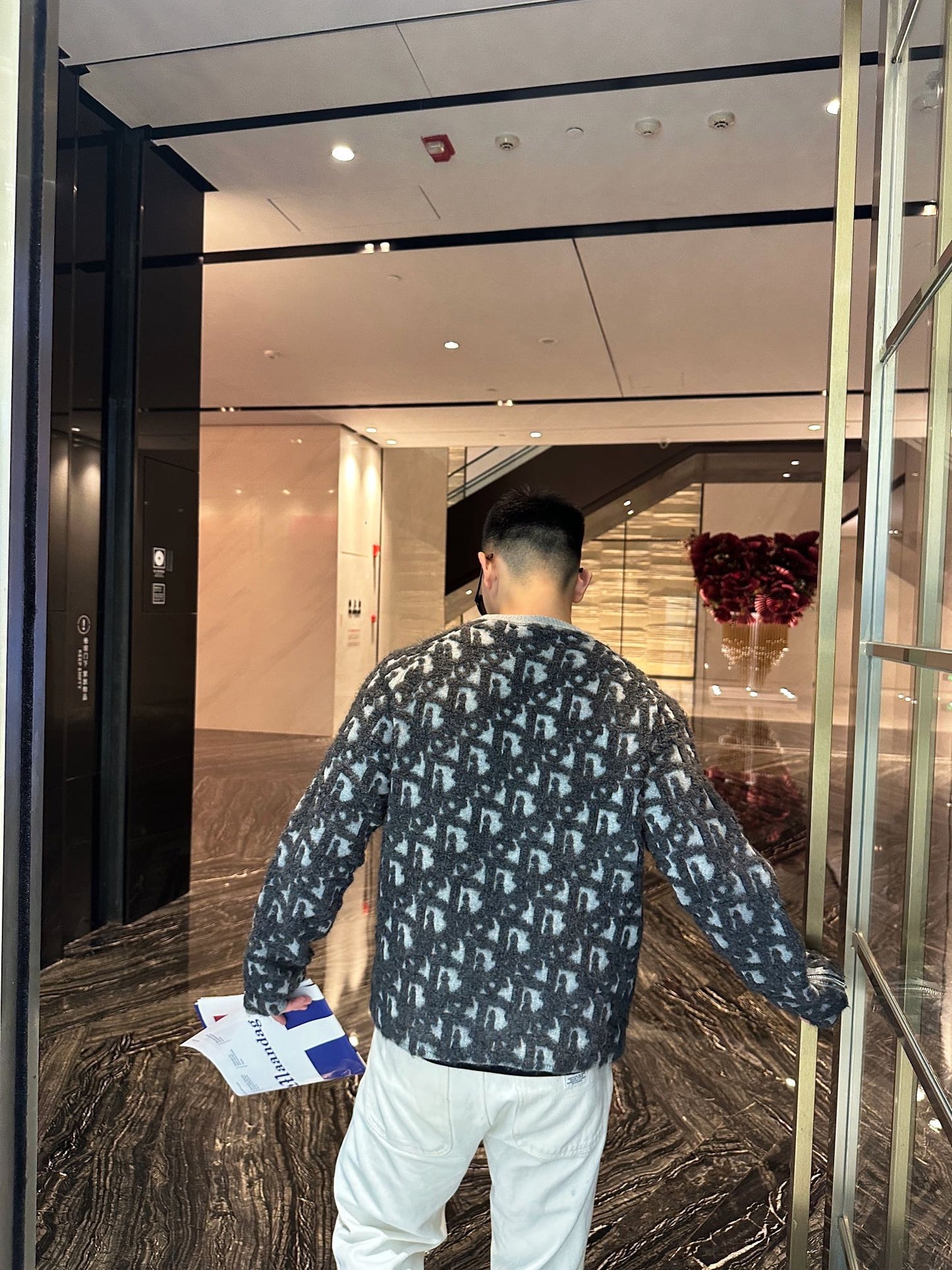 ZZLL / 디올 니트 스웨터