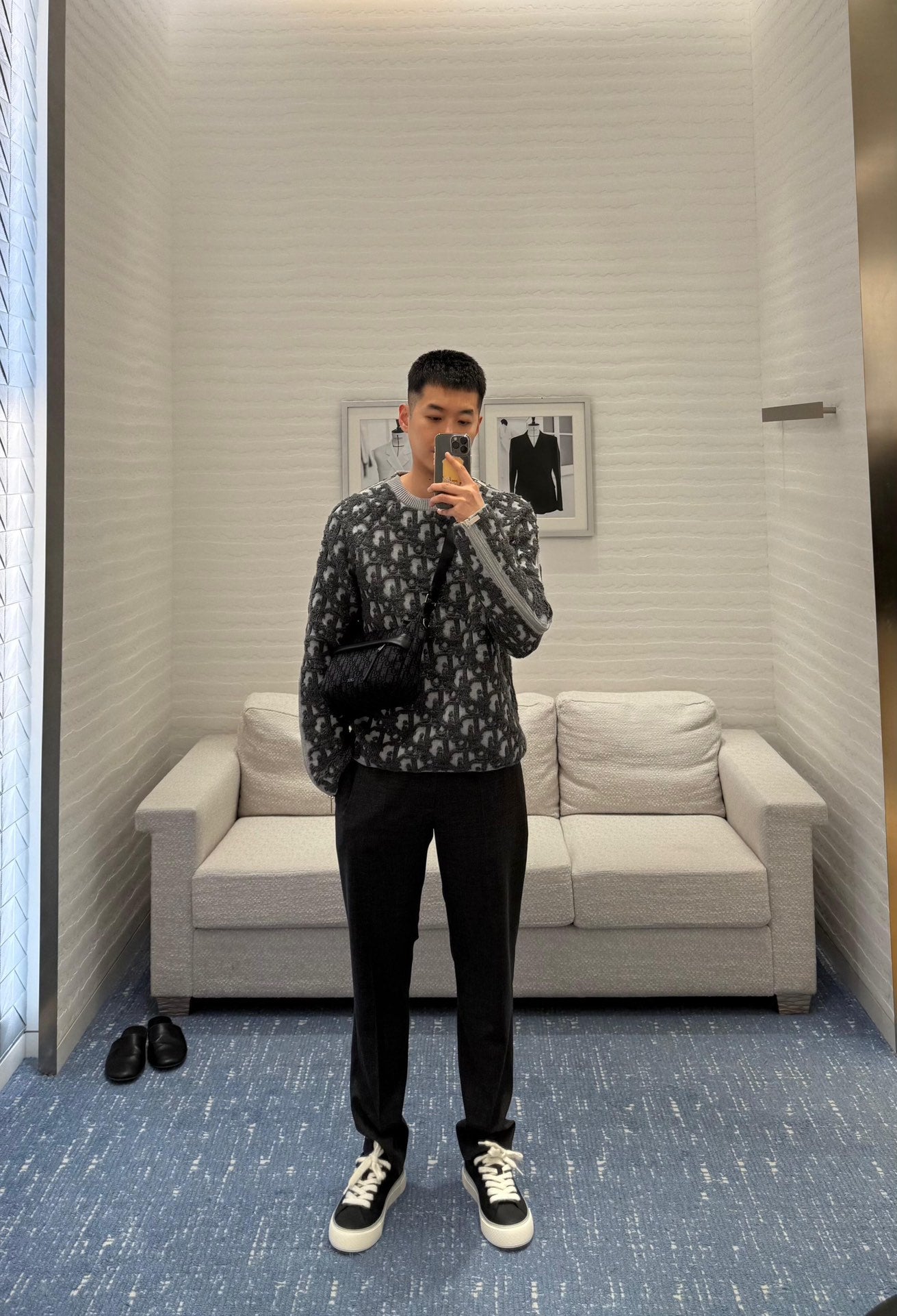 ZZLL / 디올 니트 스웨터