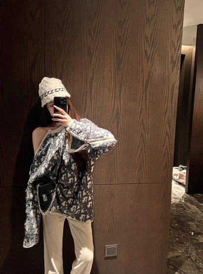 ZZLL / 디올 니트 스웨터