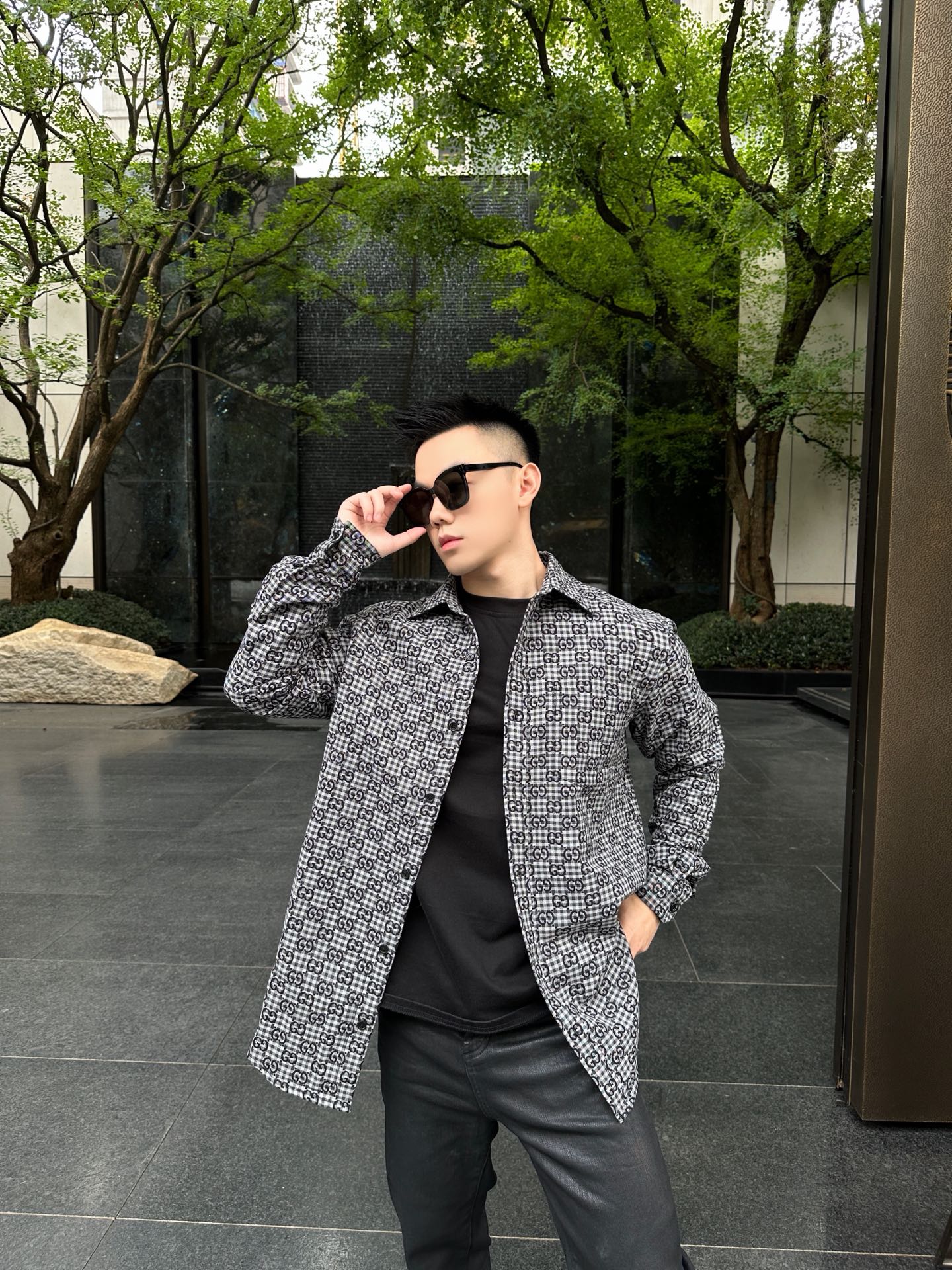 ZZLL / 구찌 셔츠 코트