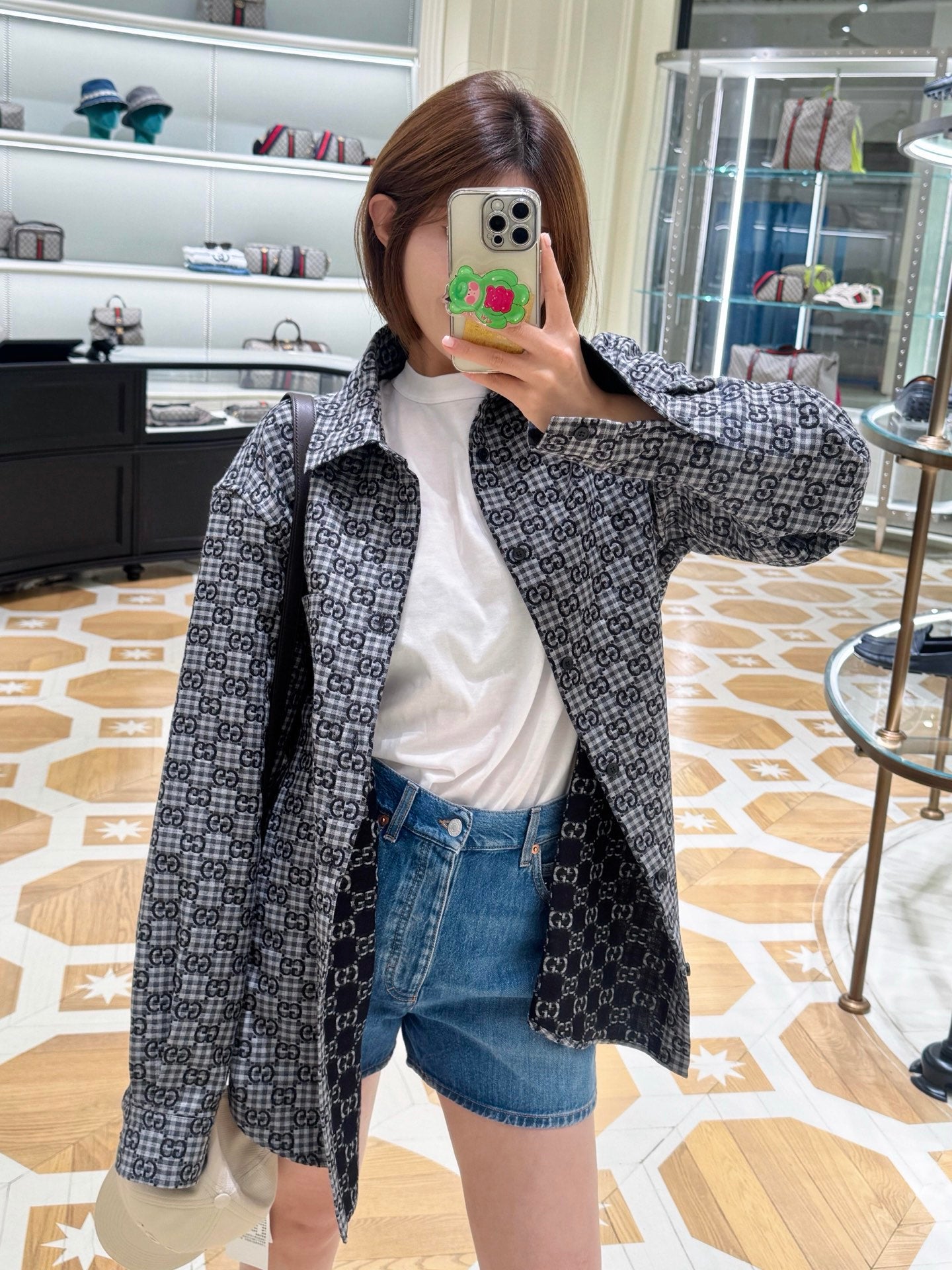 ZZLL / 구찌 셔츠 코트