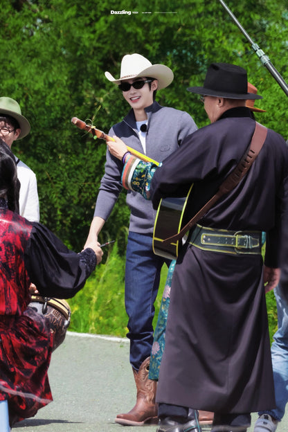 ZZLL / 디올 니트 코트