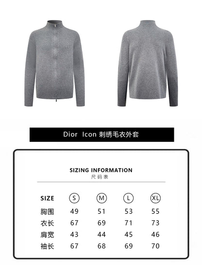 ZZLL / 디올 니트 코트