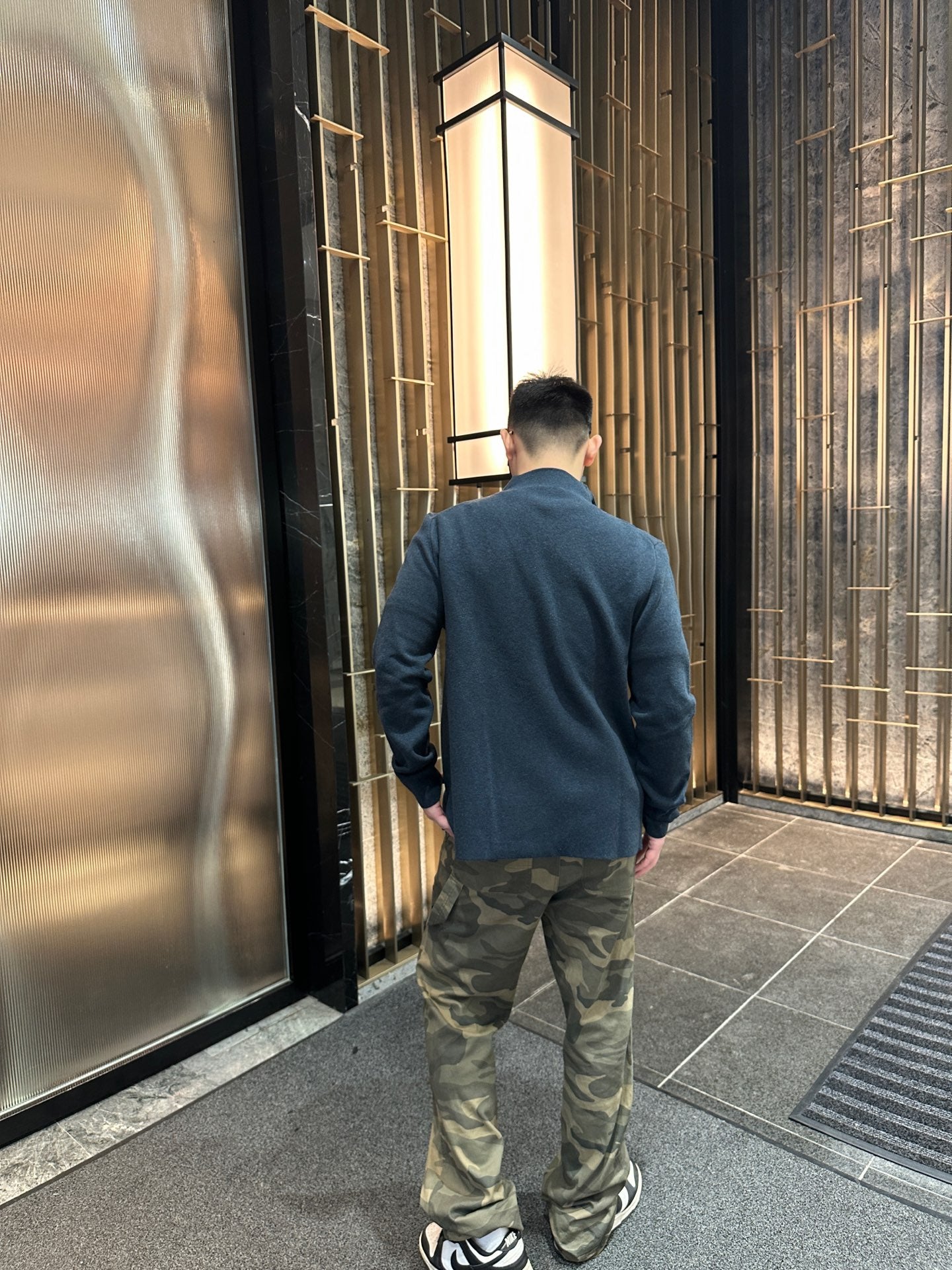 ZZLL / 디올 니트 코트