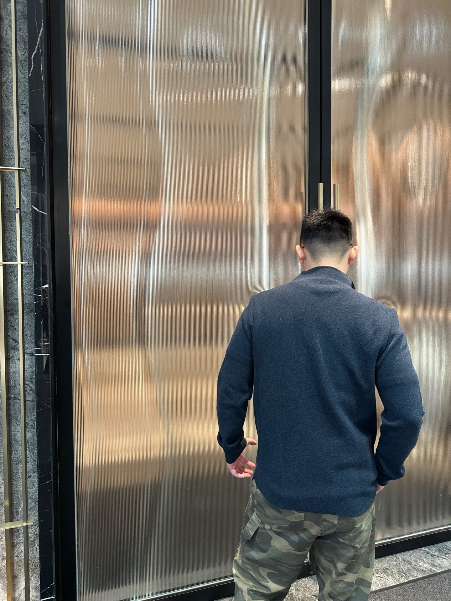 ZZLL / 디올 니트 코트