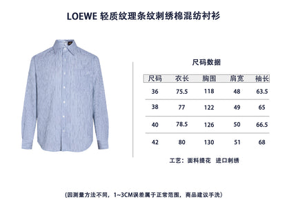 ZZLL / 로에베 셔츠