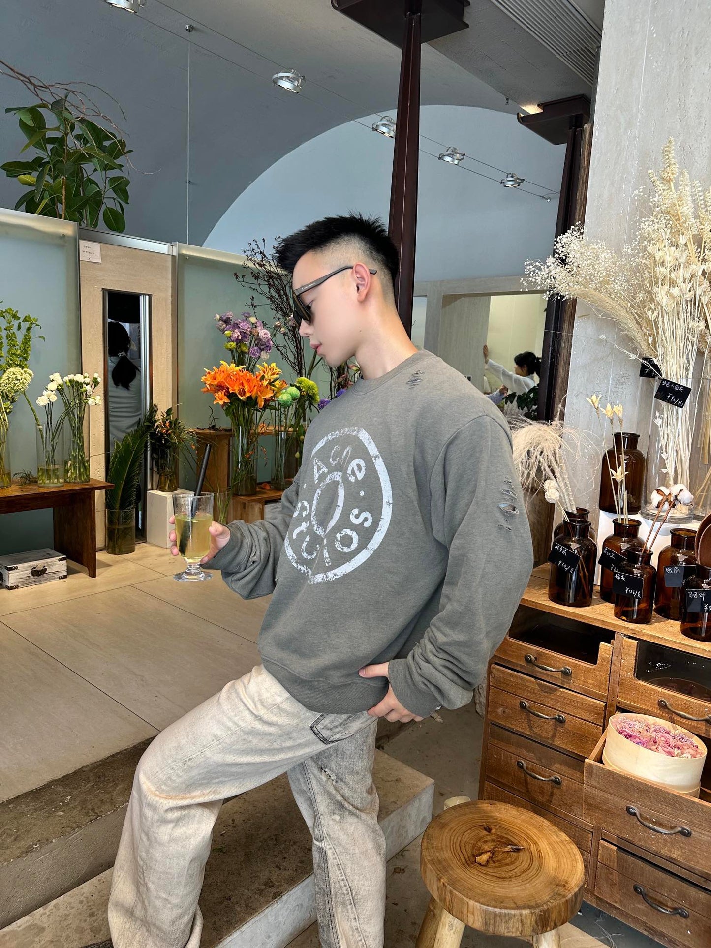 ZZLL / 아크네스튜디오 후드티