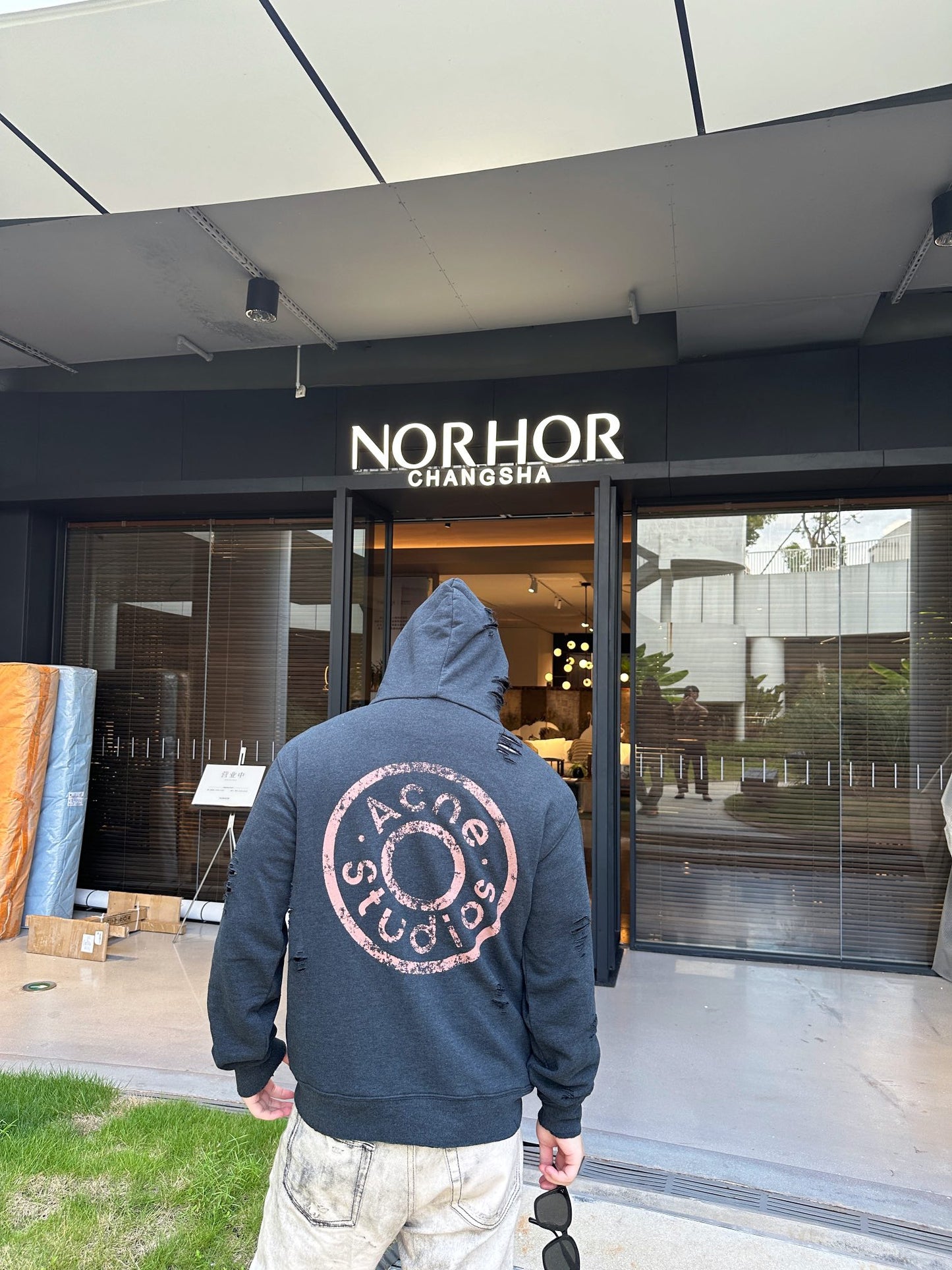 ZZLL / 아크네스튜디오 후드 코트