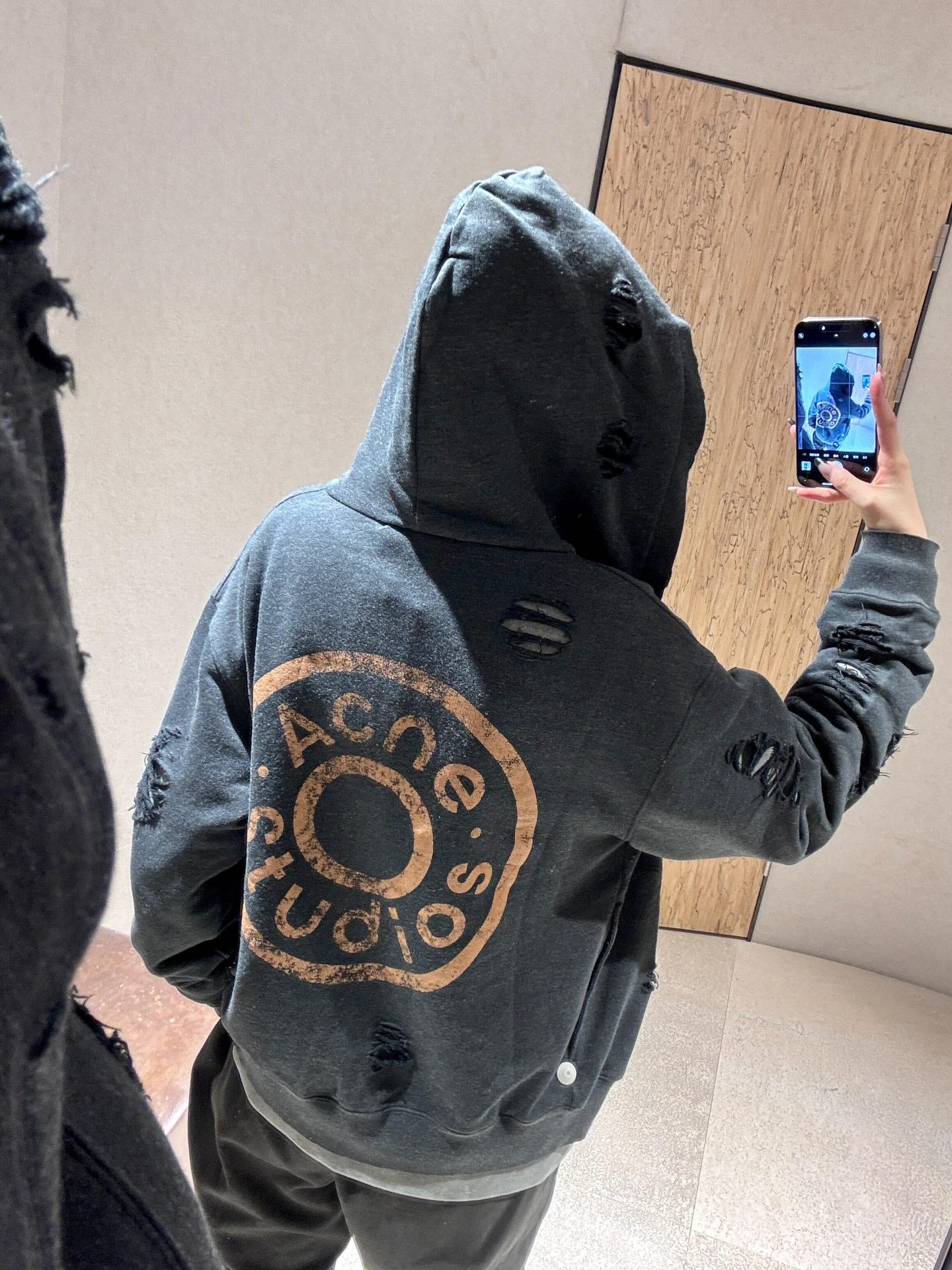 ZZLL / 아크네스튜디오 후드 코트