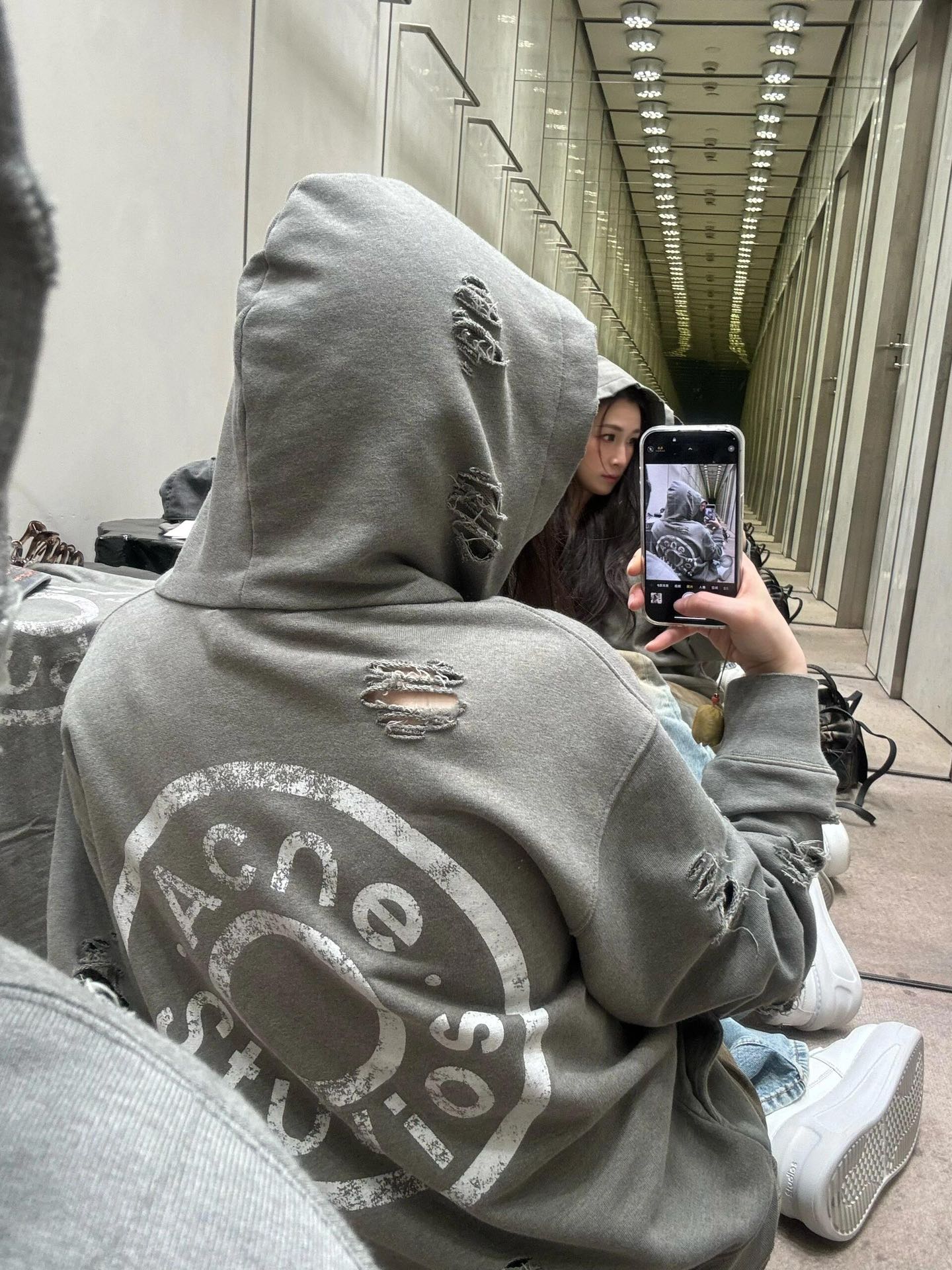 ZZLL / 아크네스튜디오 후드 코트