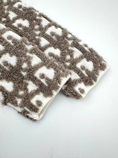 ZZLL / 디올 니트 코트