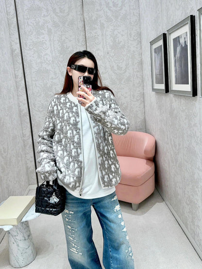 ZZLL / 디올 니트 코트