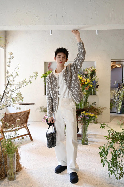 ZZLL / 디올 니트 코트