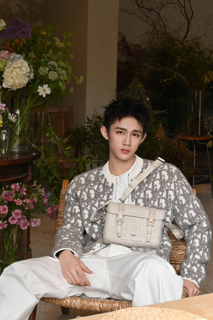 ZZLL / 디올 니트 코트