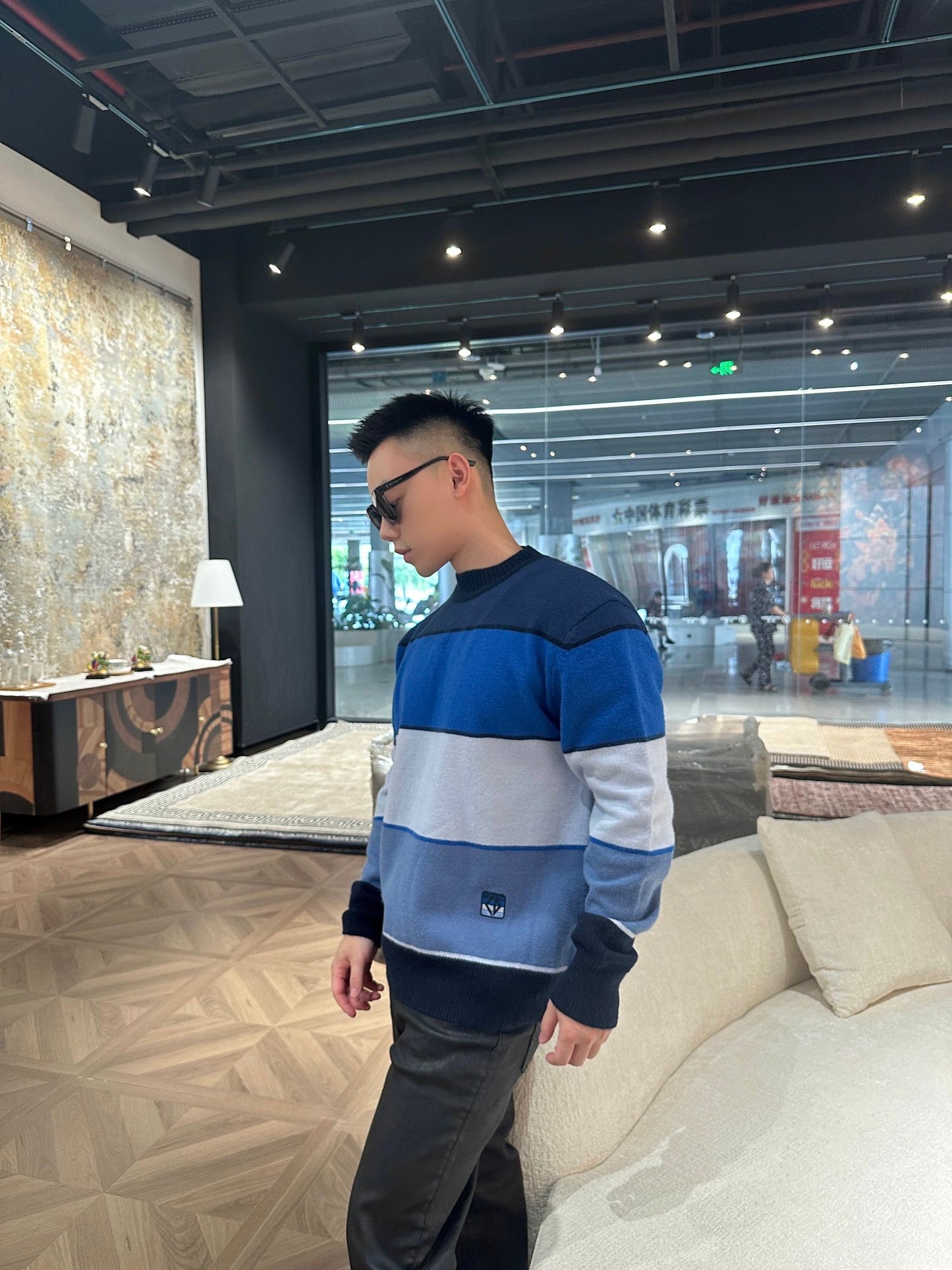 ZZLL / 디올 니트 스웨터