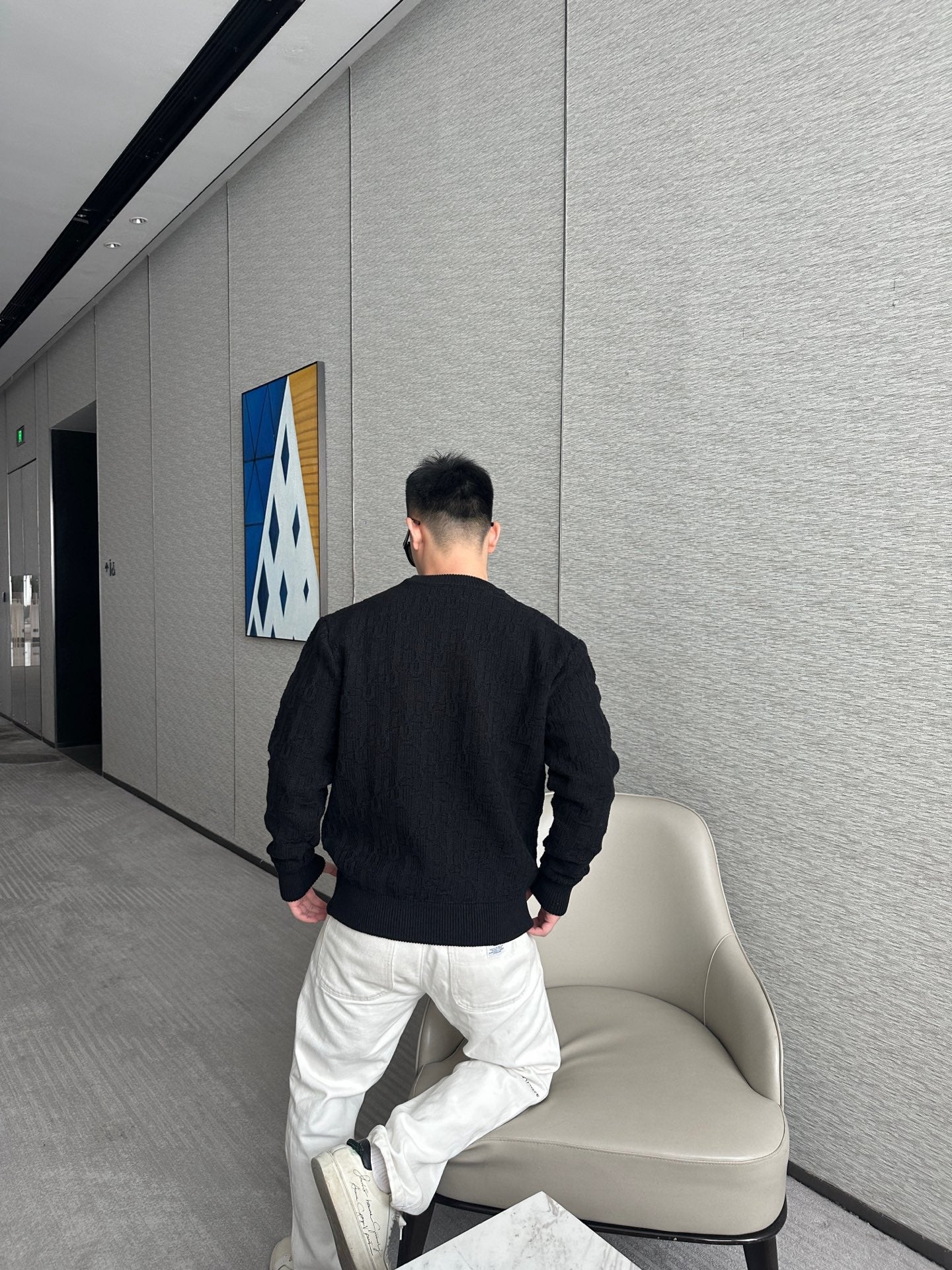 ZZLL / 디올 니트 스웨터