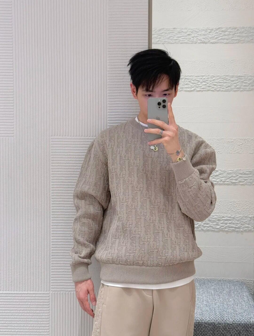 ZZLL / 디올 니트 스웨터