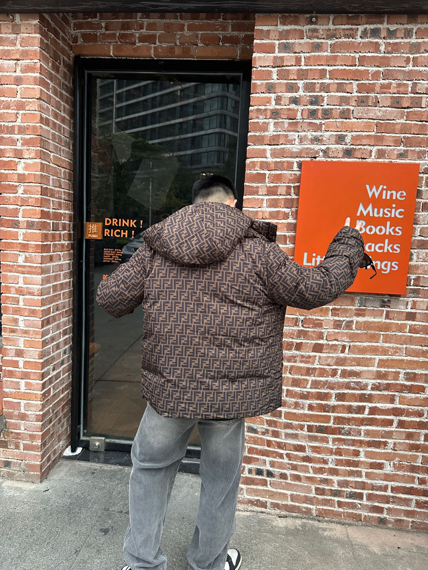 ZZLL / 펜디 양면 패딩