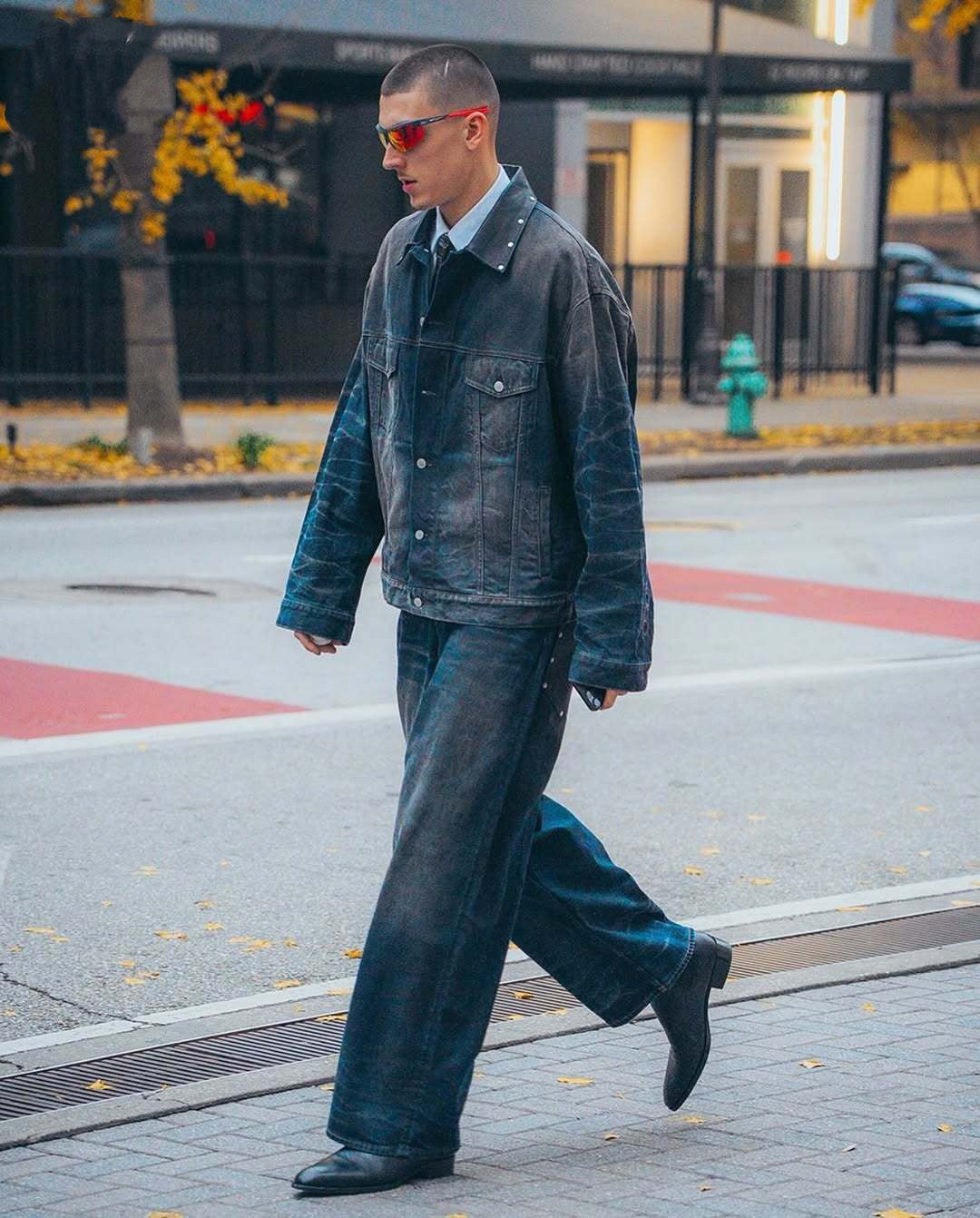 ZZLL / 아크네스튜디오 데님 코트