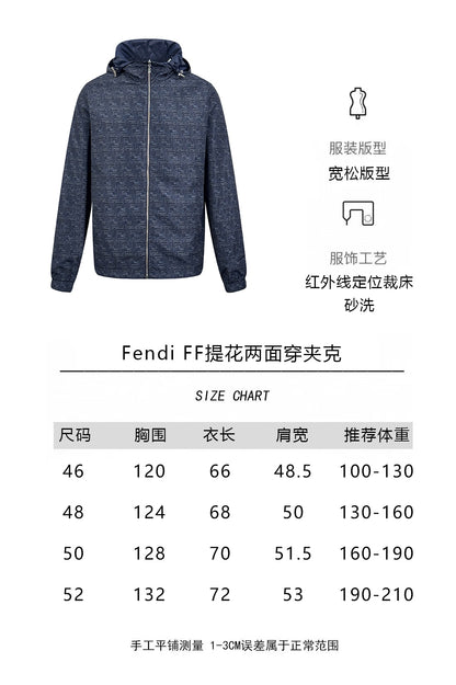 ZZLL / 펜디 양면 재킷 코트