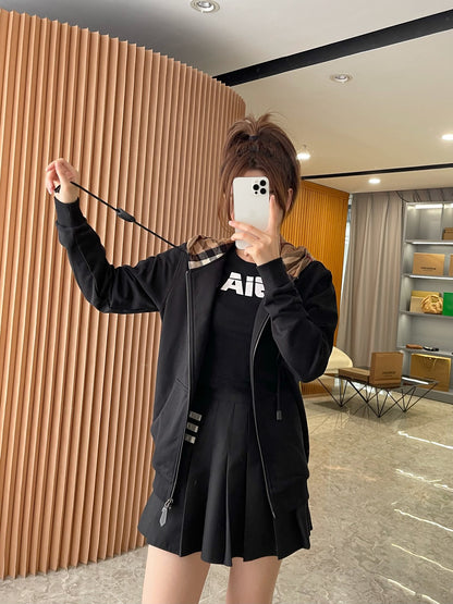 GTR / 버버리 후드 자켓