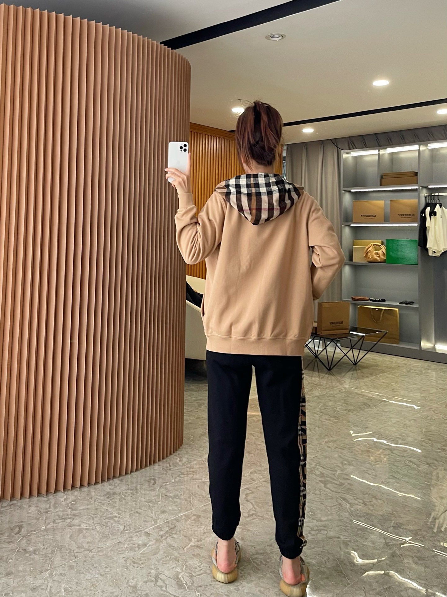 GTR / 버버리 후드 자켓