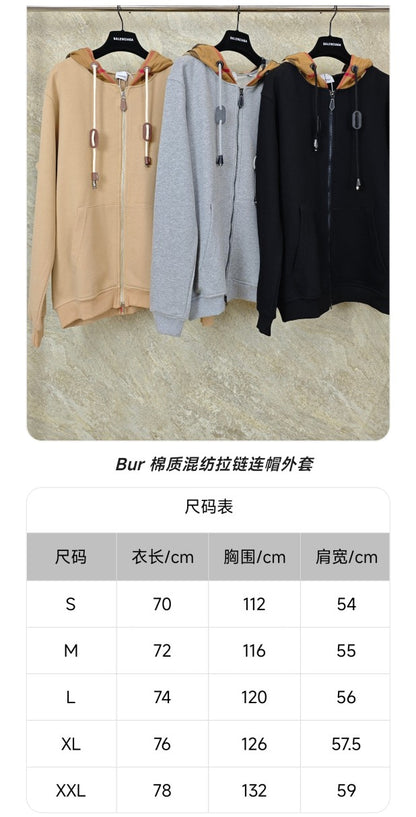 GTR / 버버리 후드 자켓