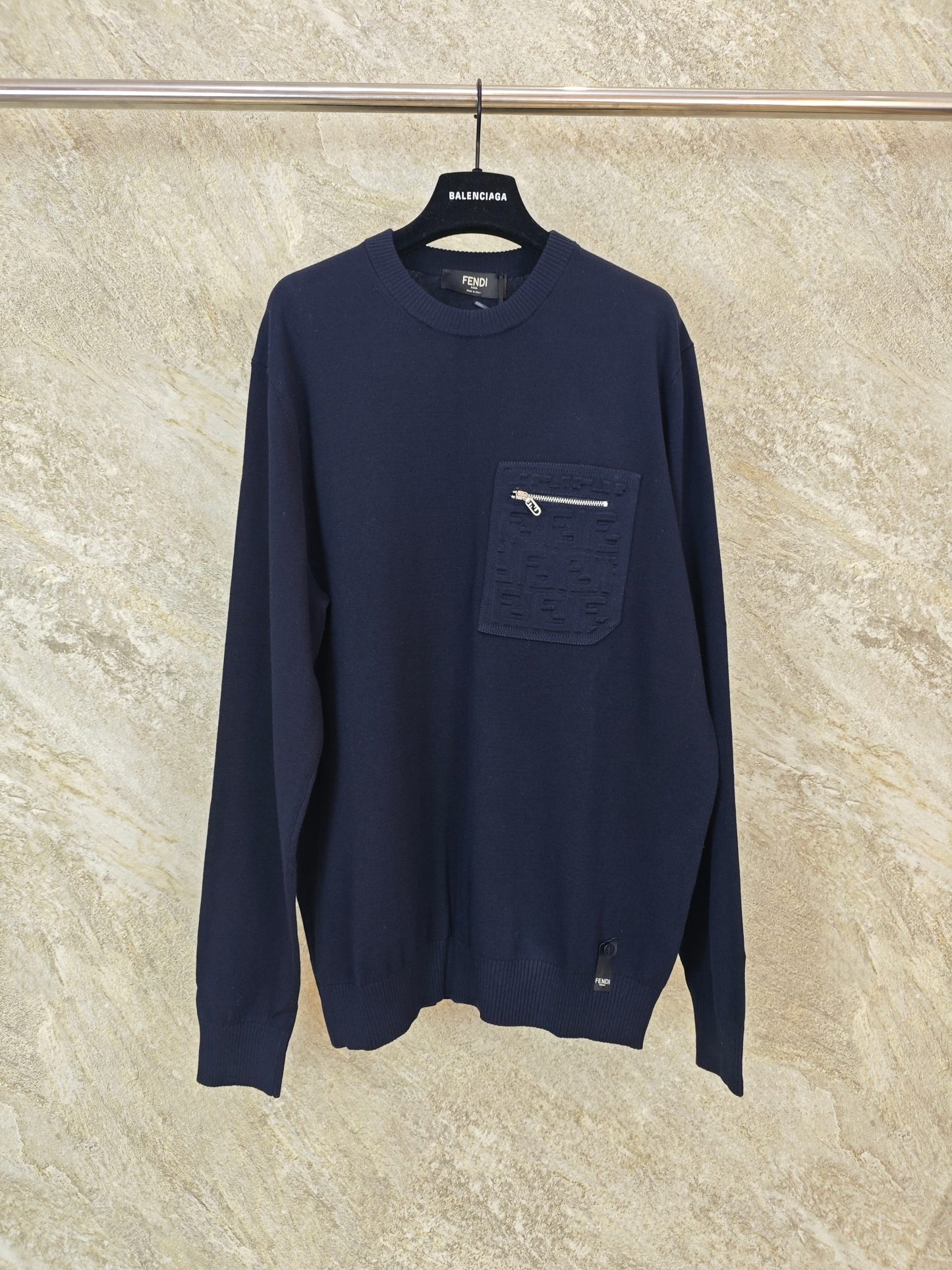 GTR / 펜디 네이비 니트