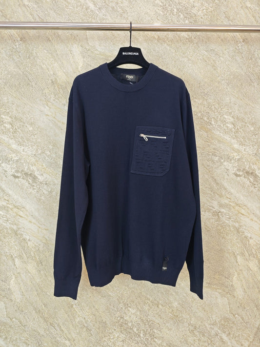 GTR / 펜디 네이비 니트