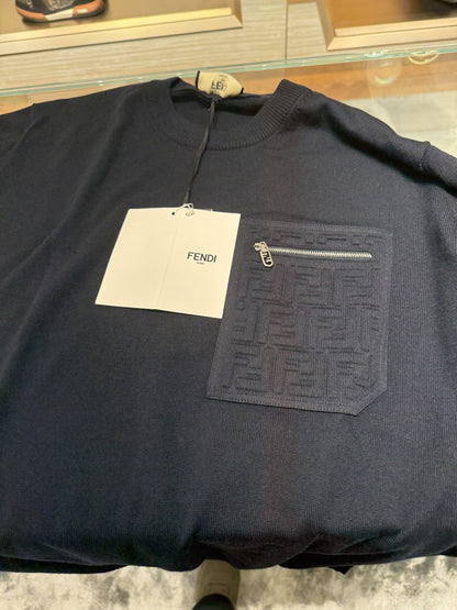 GTR / 펜디 네이비 니트