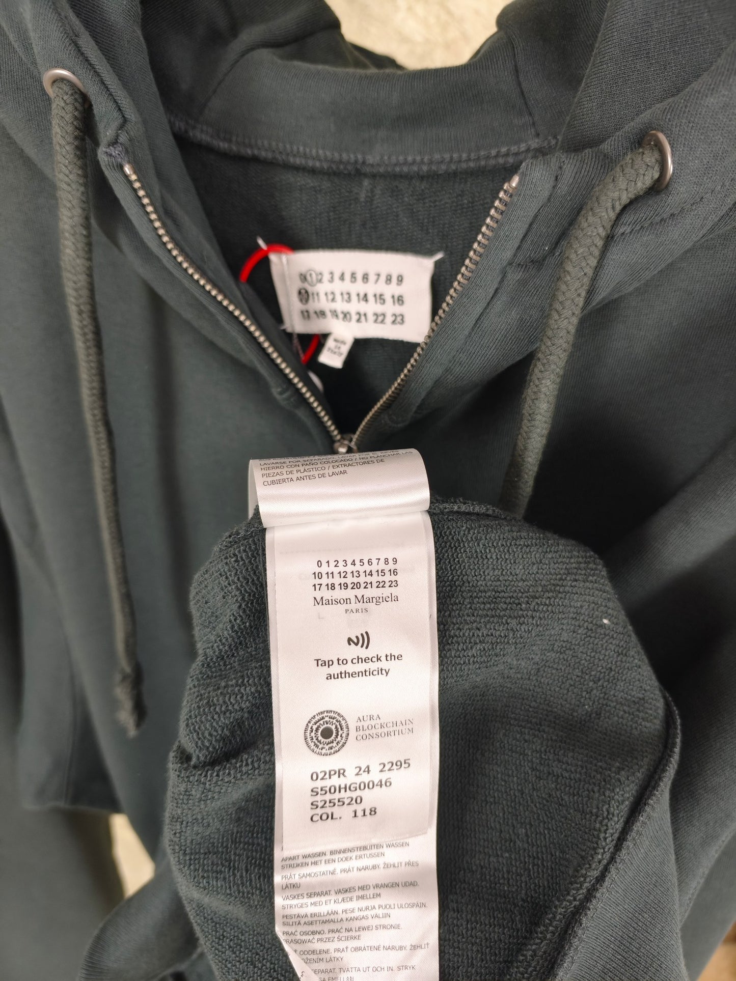 GTR / 메종마르지엘라 후드티 코트