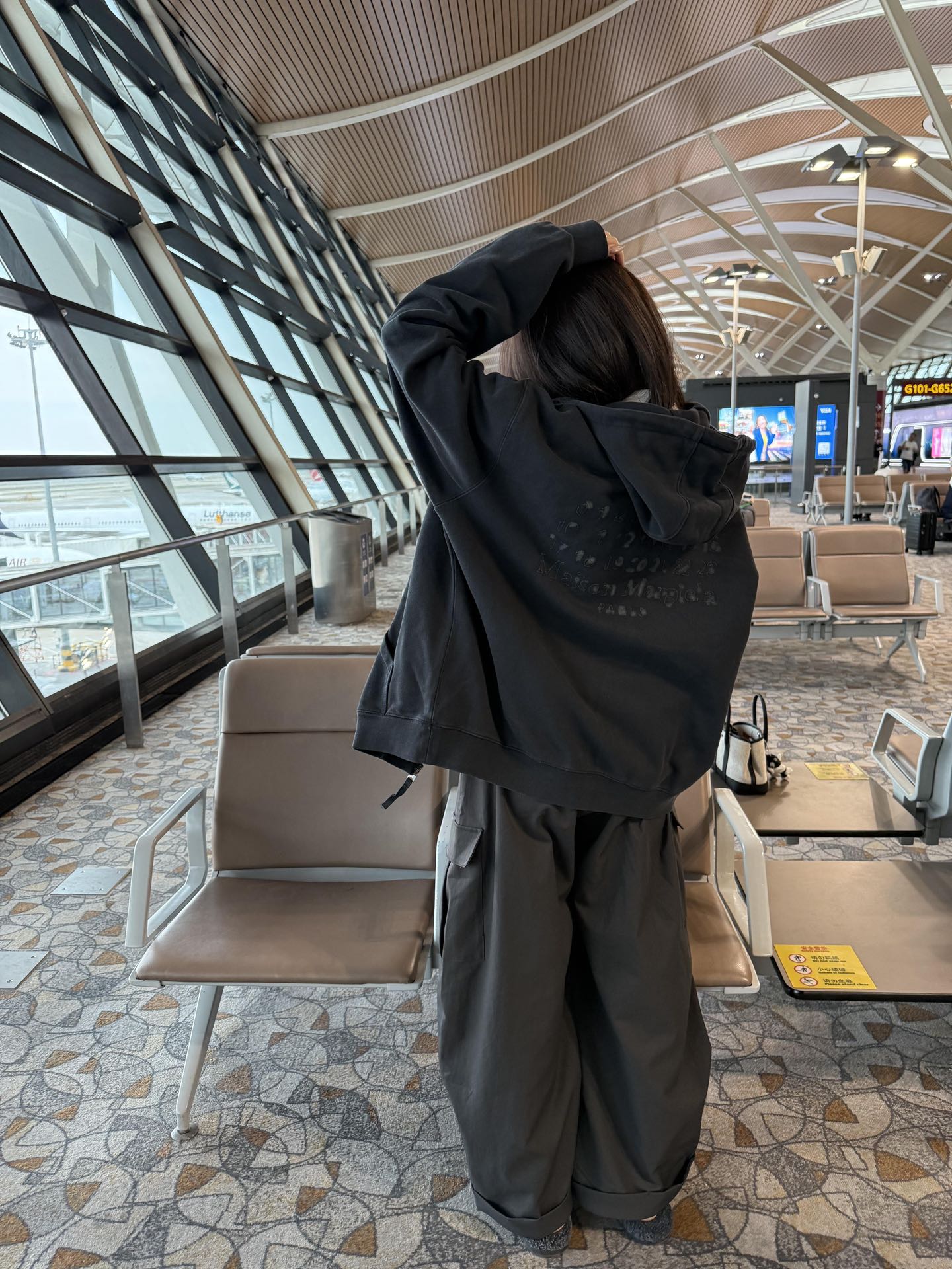 GTR / 메종마르지엘라 후드티 코트