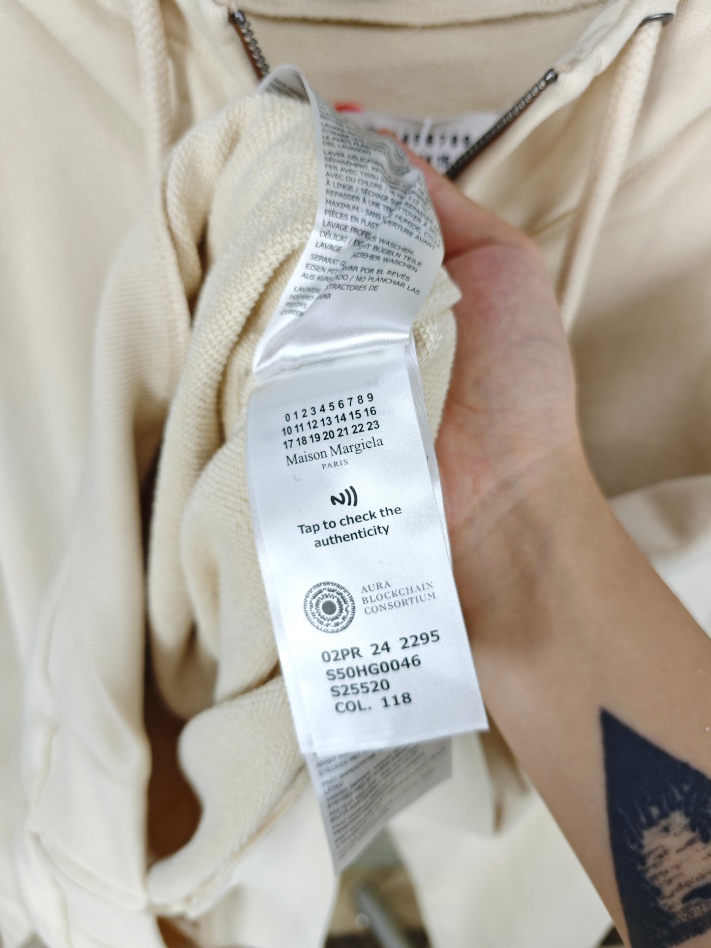 GTR / 메종마르지엘라 후드티 코트