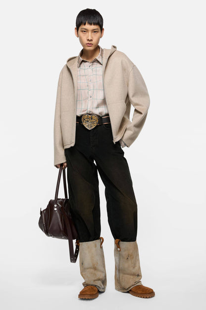 GTR / 아크네스튜디오 니트 코트